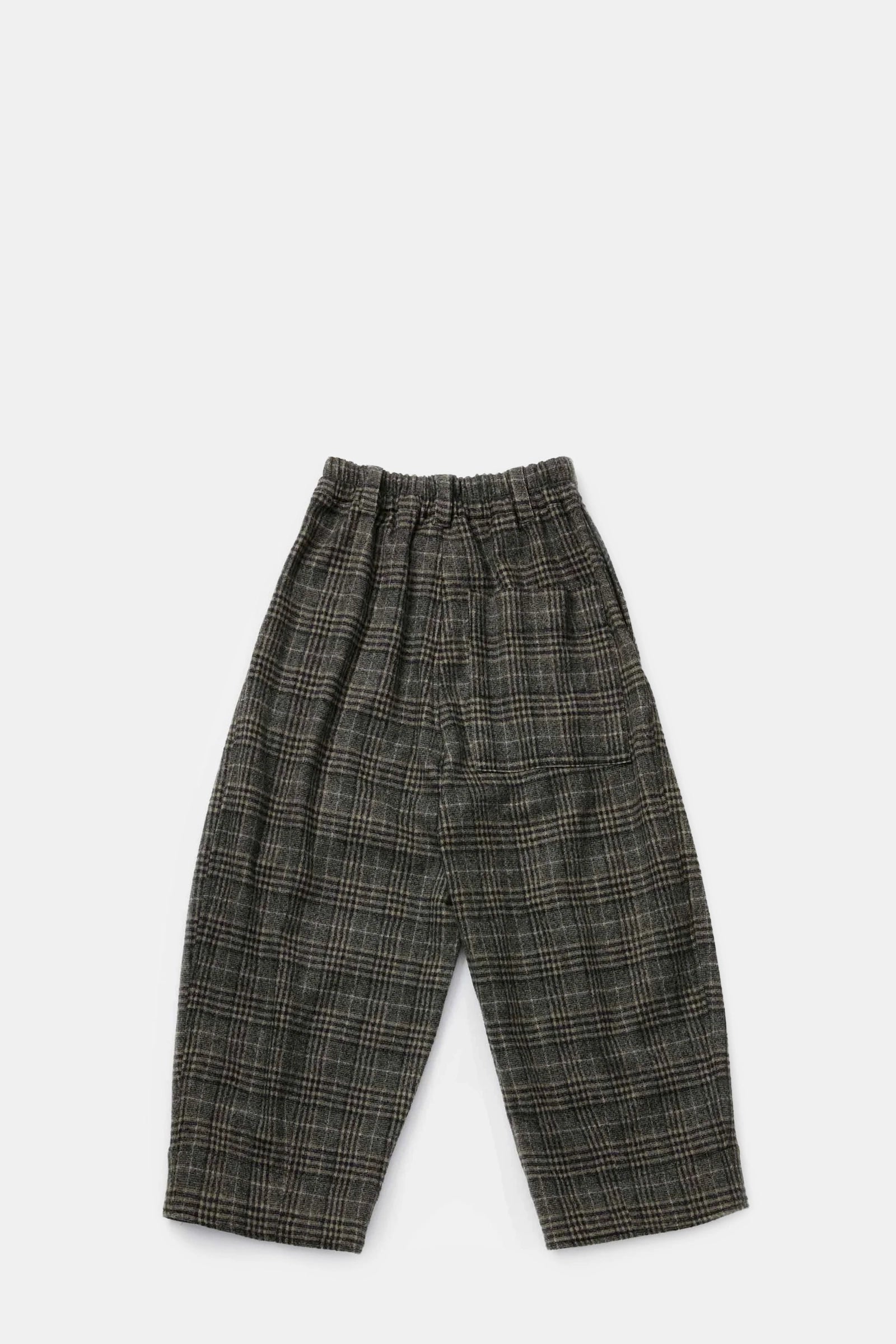The Wool Etcher Trouser / Prince of Wales Cardamom