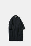 Charcoal Wool Cashmere Framer Dress