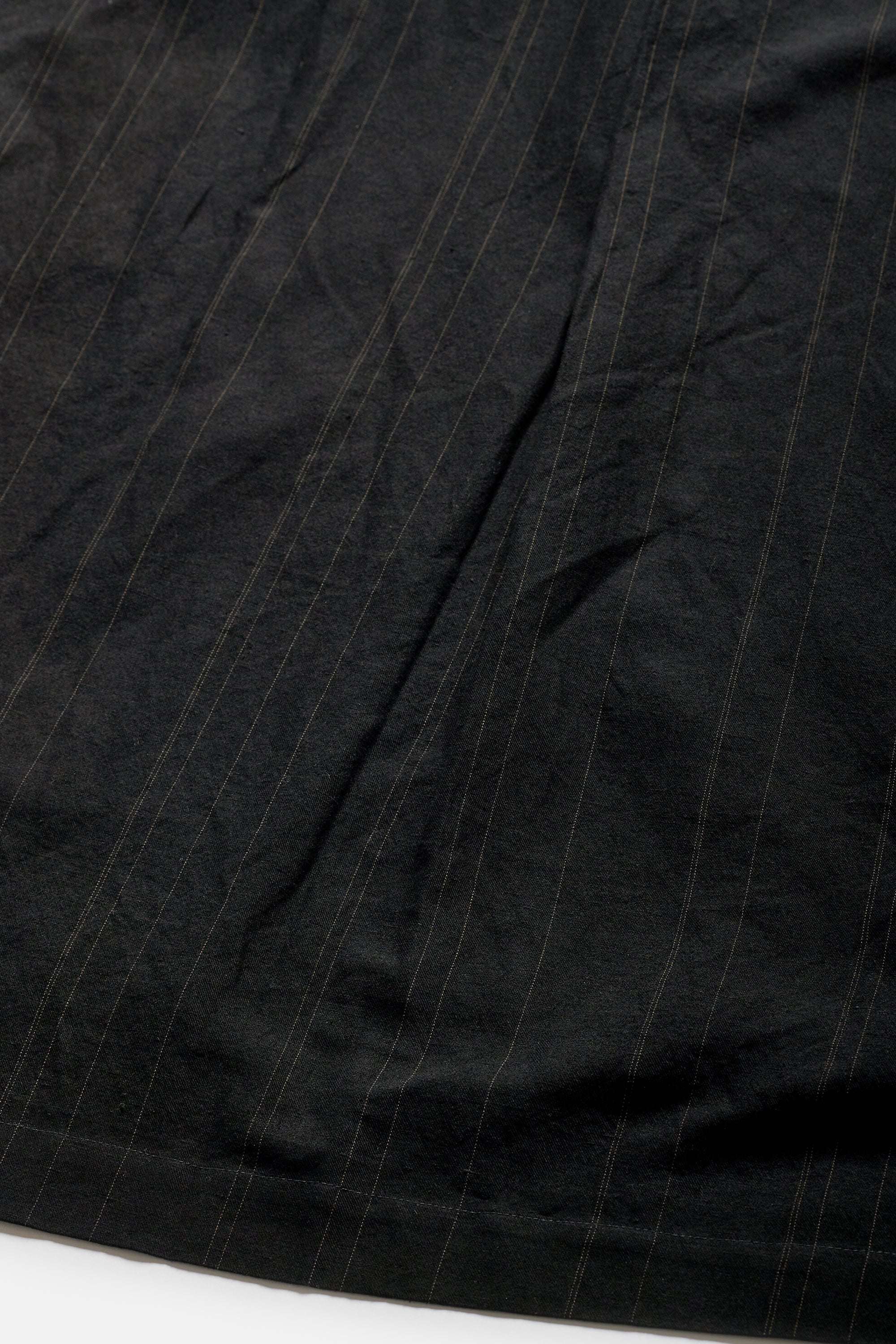 Loose Trousers Fine Stripe Cloth