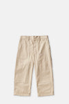 Organic Cropped Work Pants