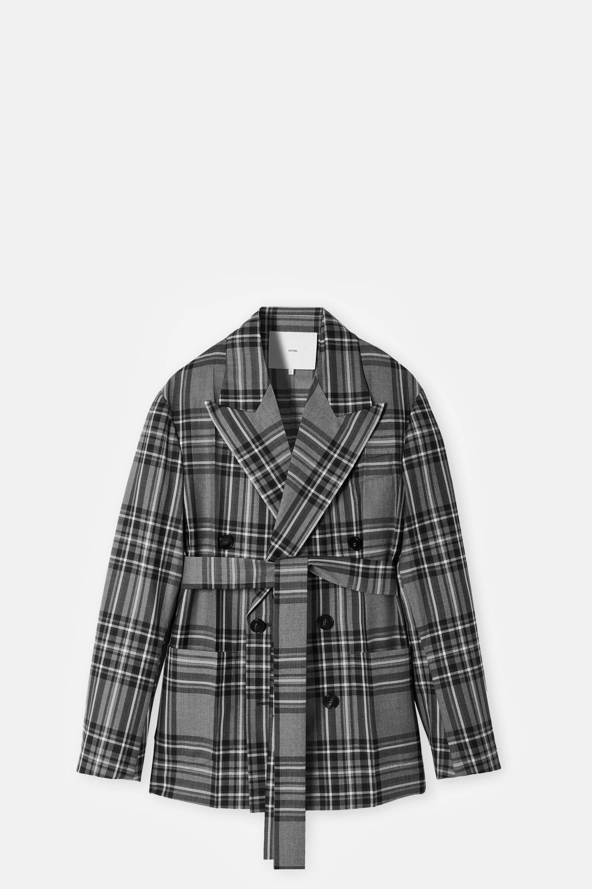 Tartan Origami Jacket