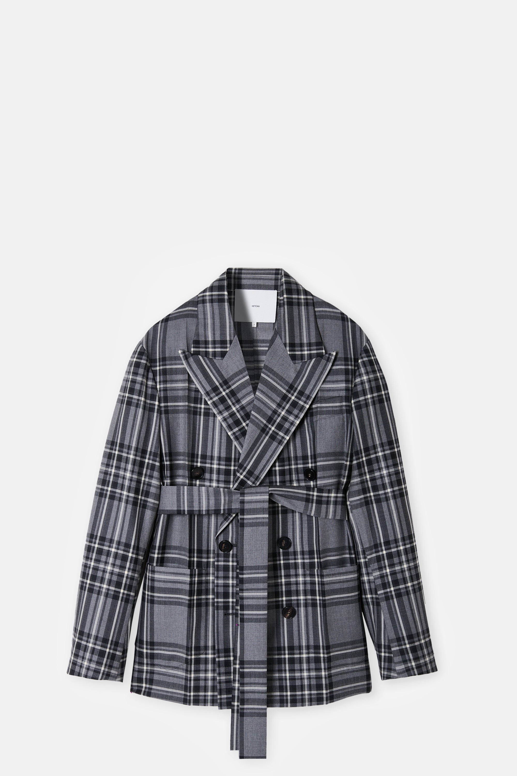 Tartan Origami Jacket