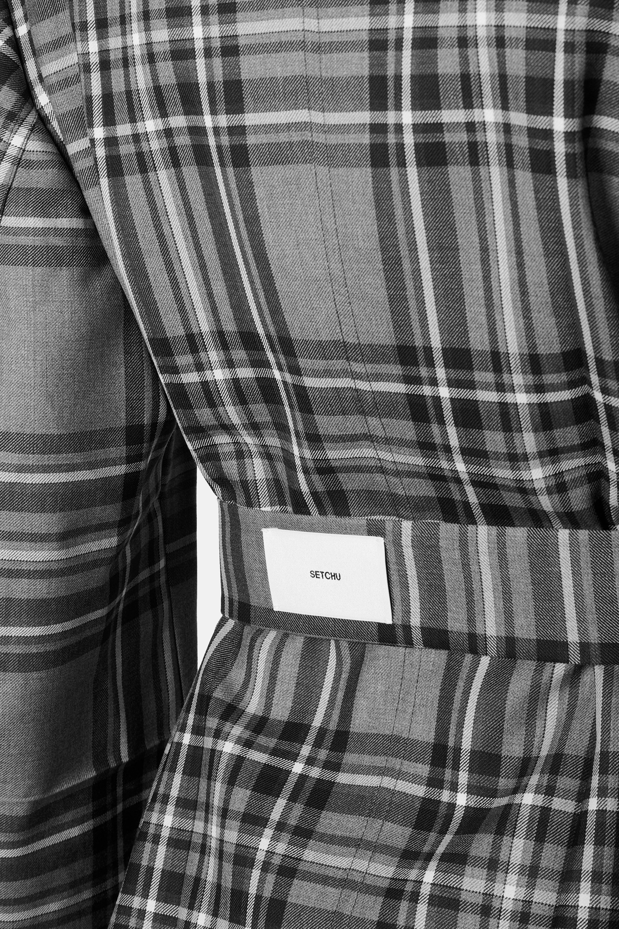 Tartan Origami Jacket