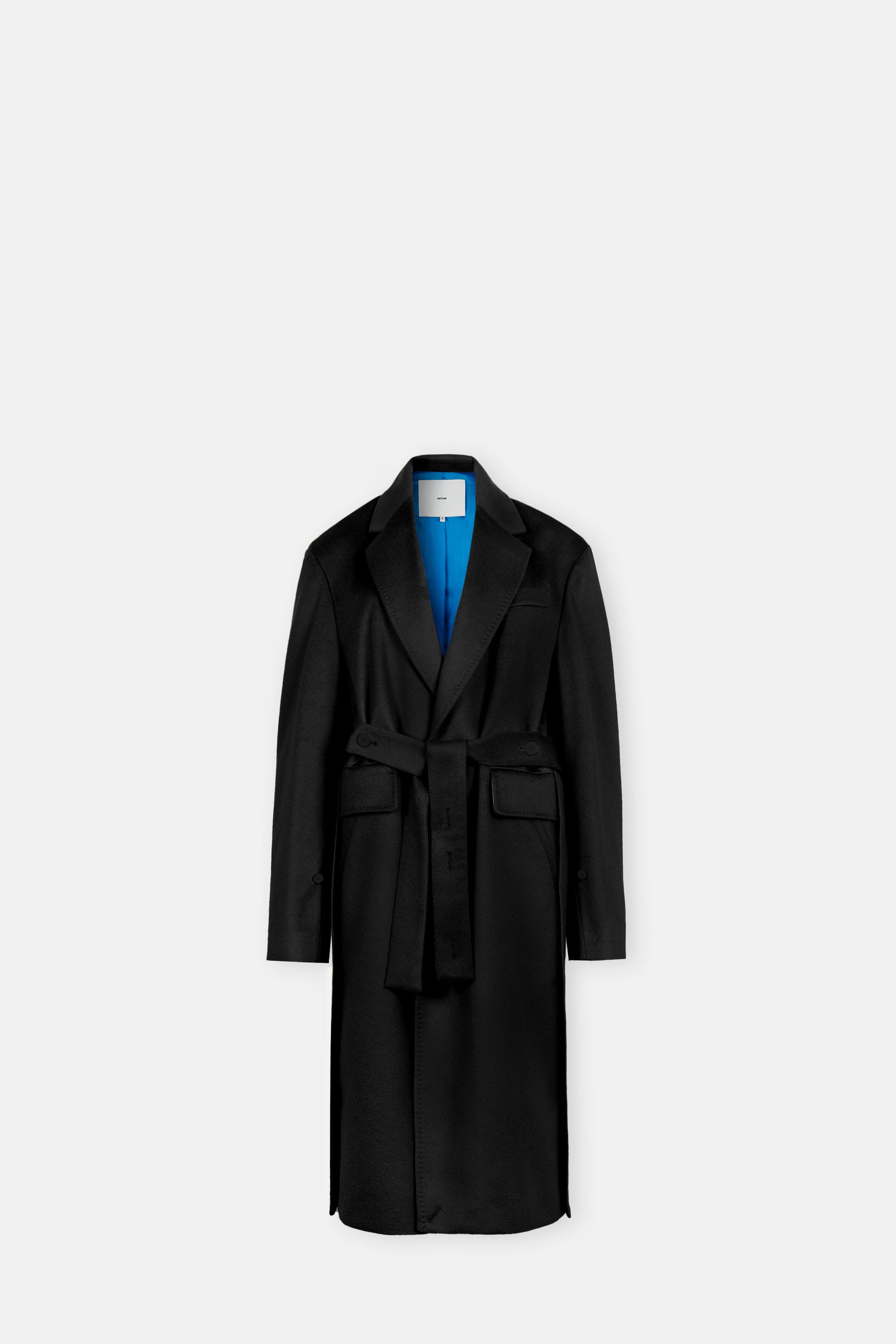 Black Travel Coat