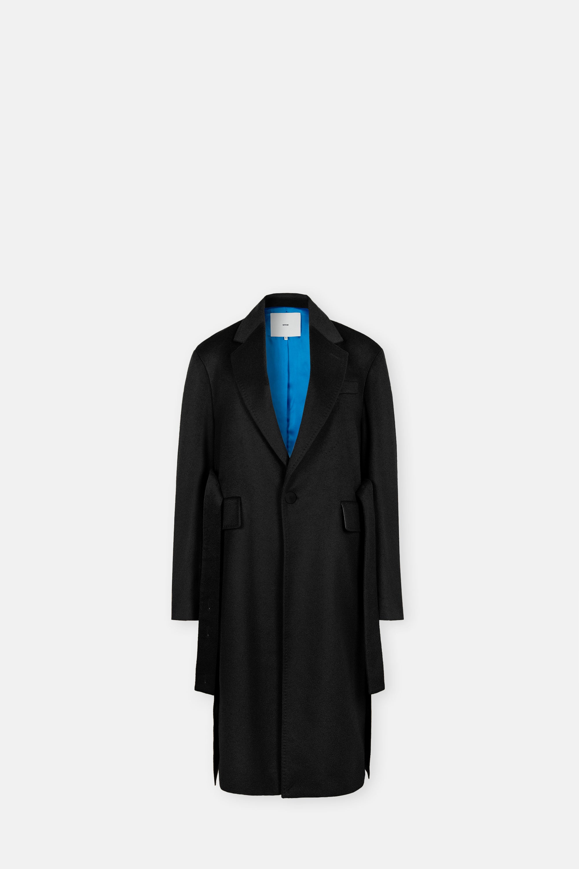 Black Travel Coat