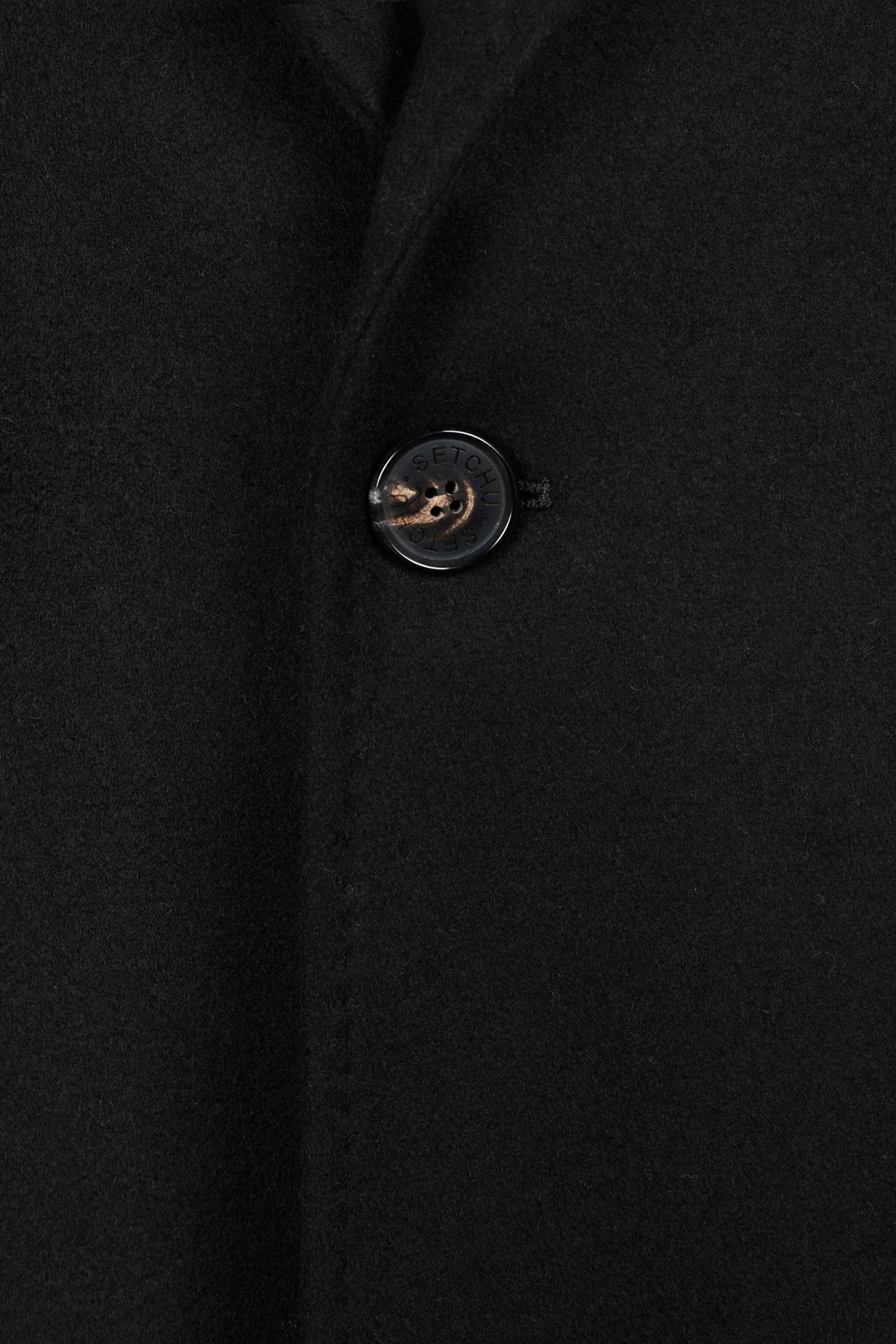 Black Travel Coat