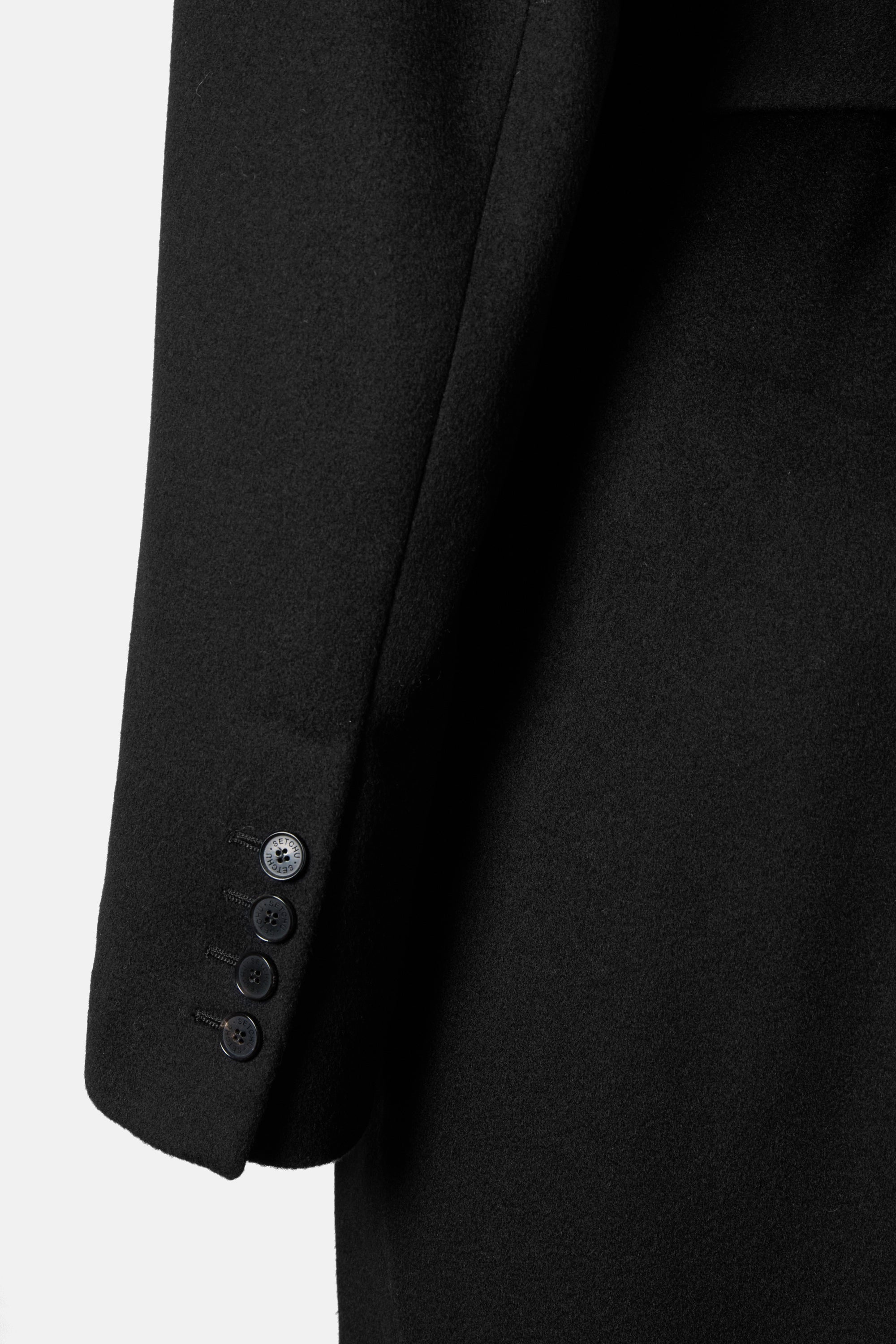 Black Travel Coat