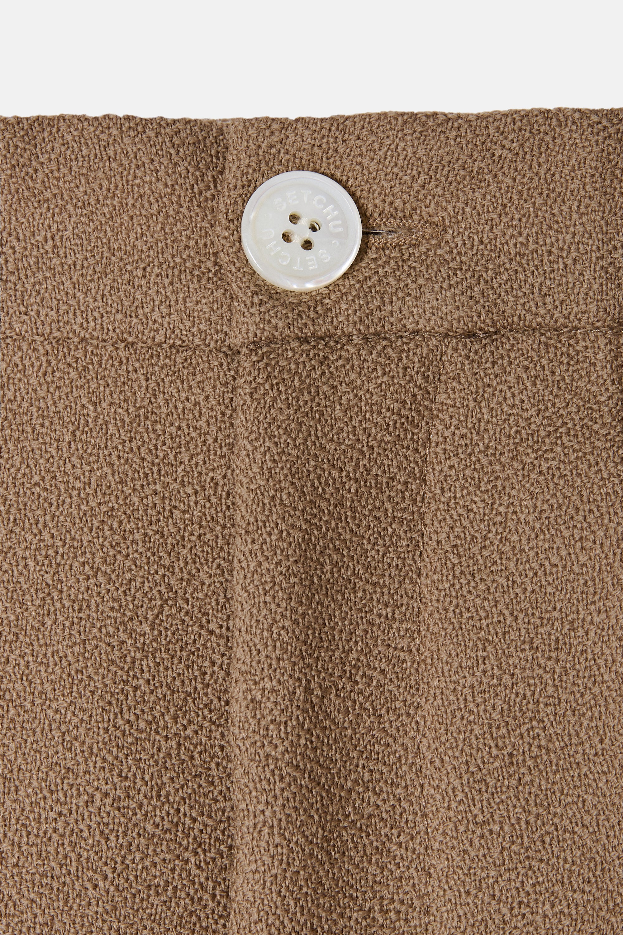 Beige Origami Pants