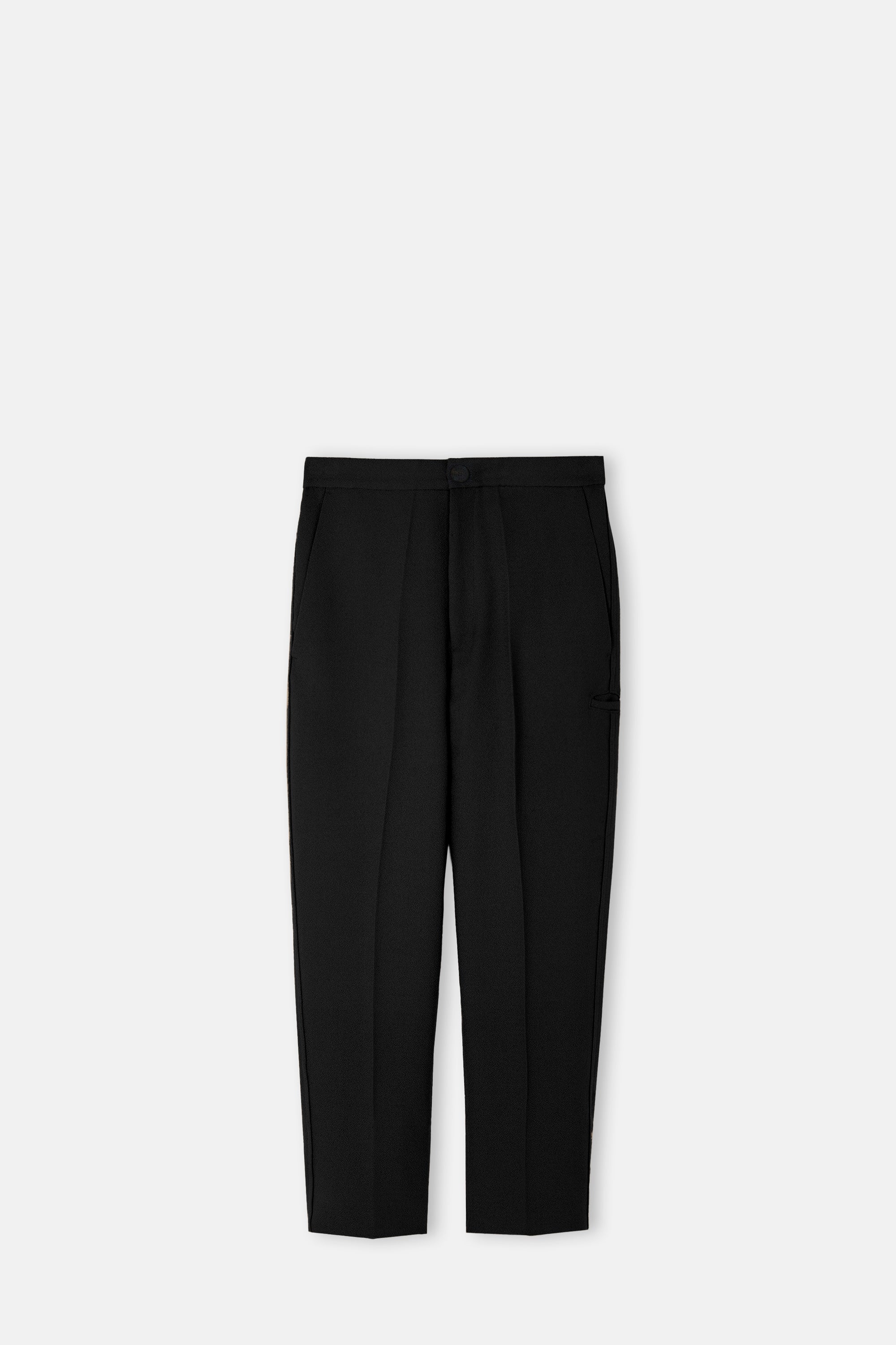 Black Origami Pants