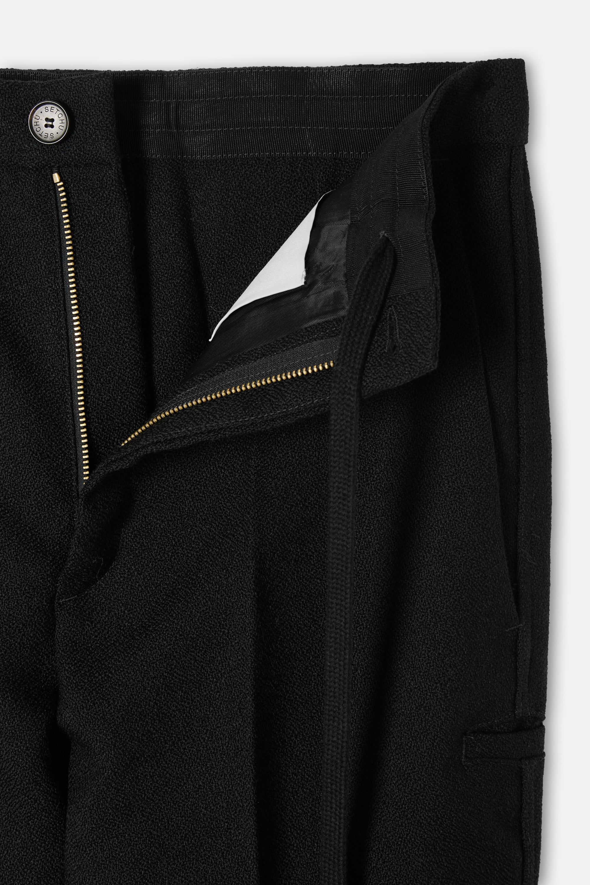Black Origami Pants