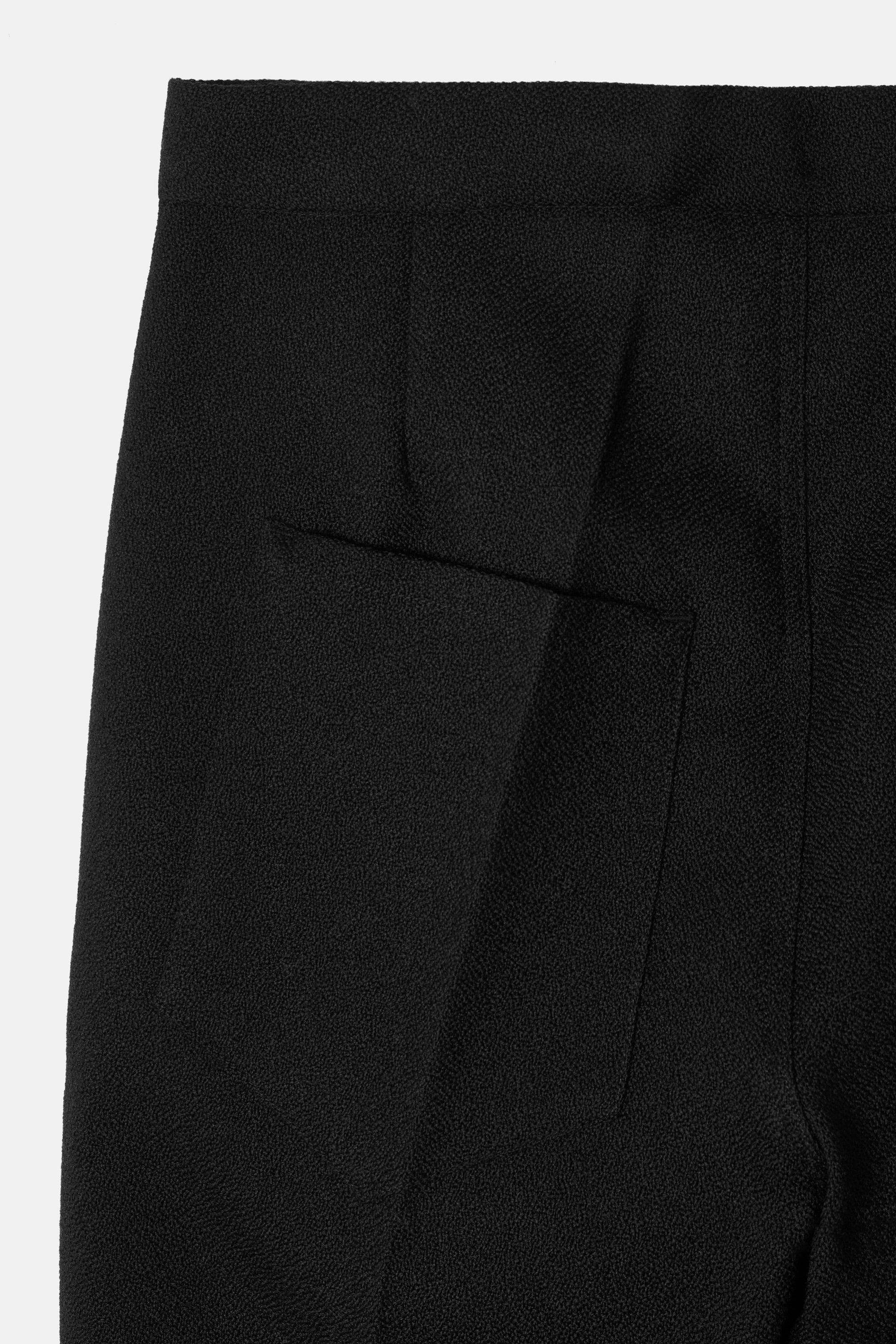 Black Origami Pants