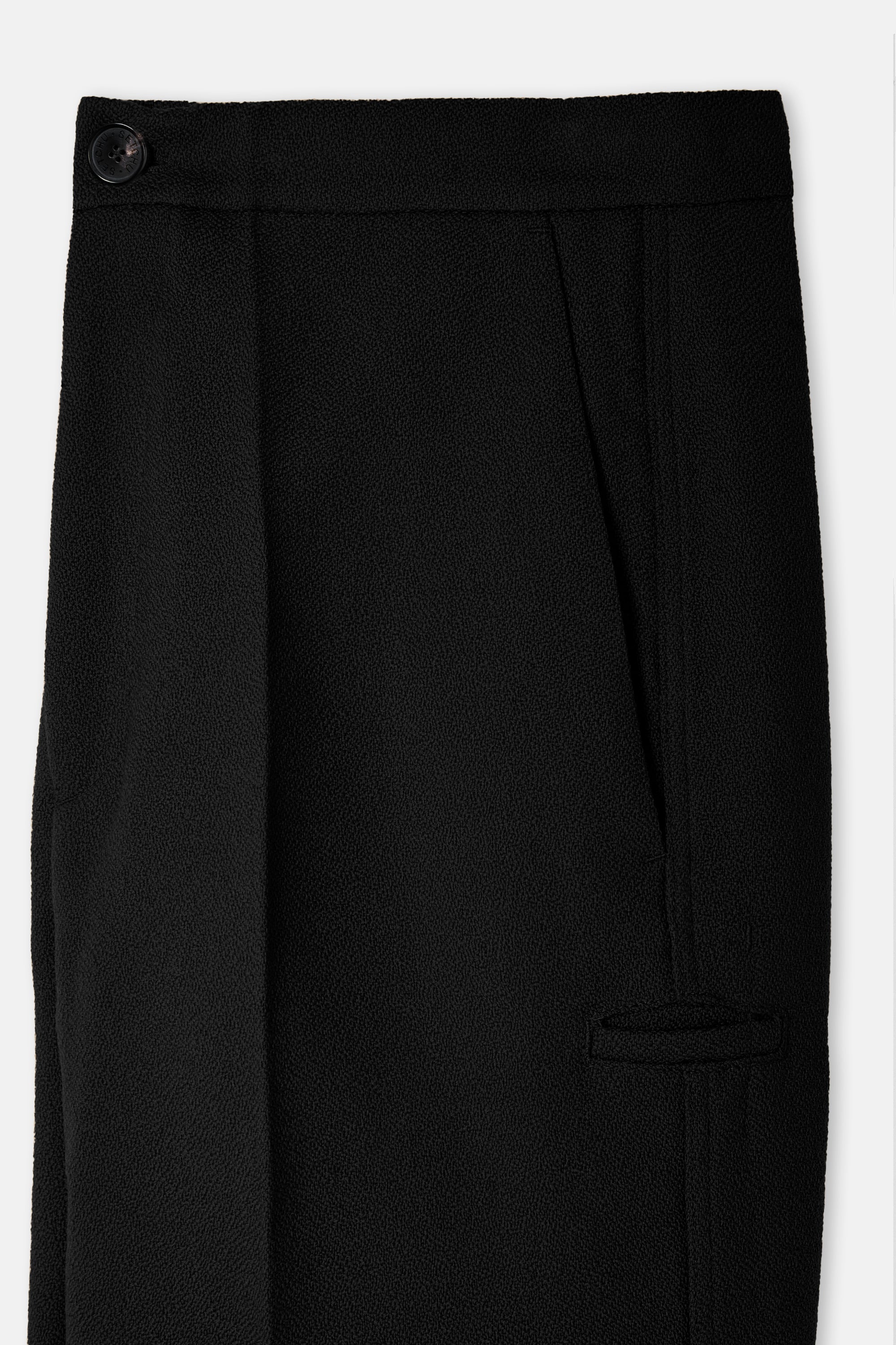 Black Origami Pants