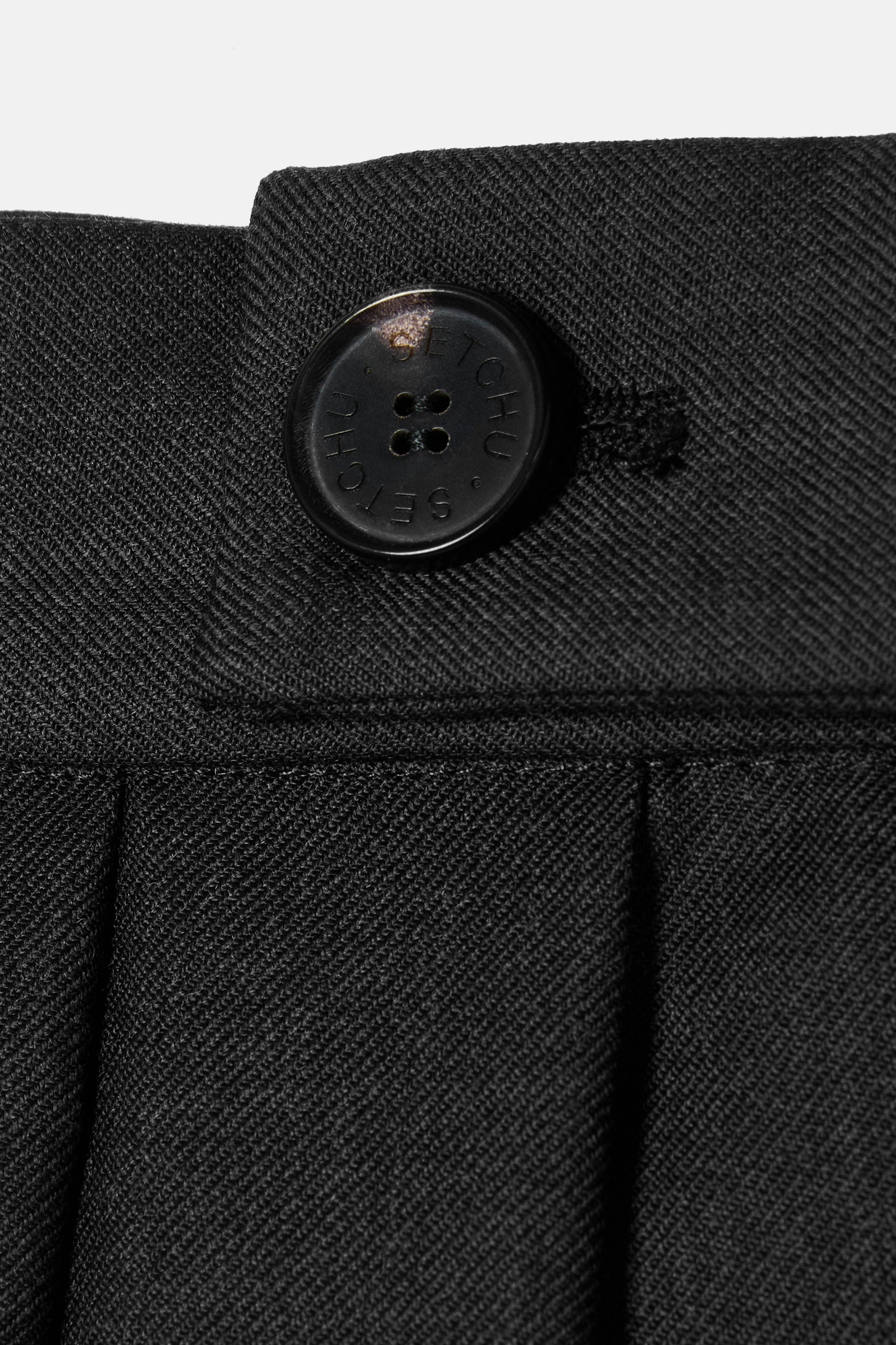 Grey Gabardine Medium Hakama Pants