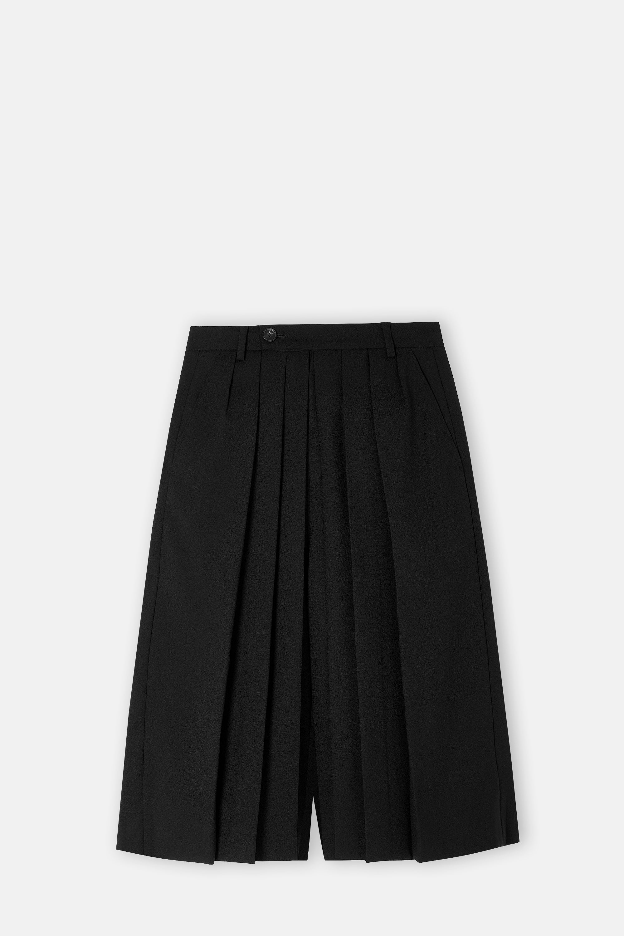 Medium Black Hakama Pants Matte & Shiny