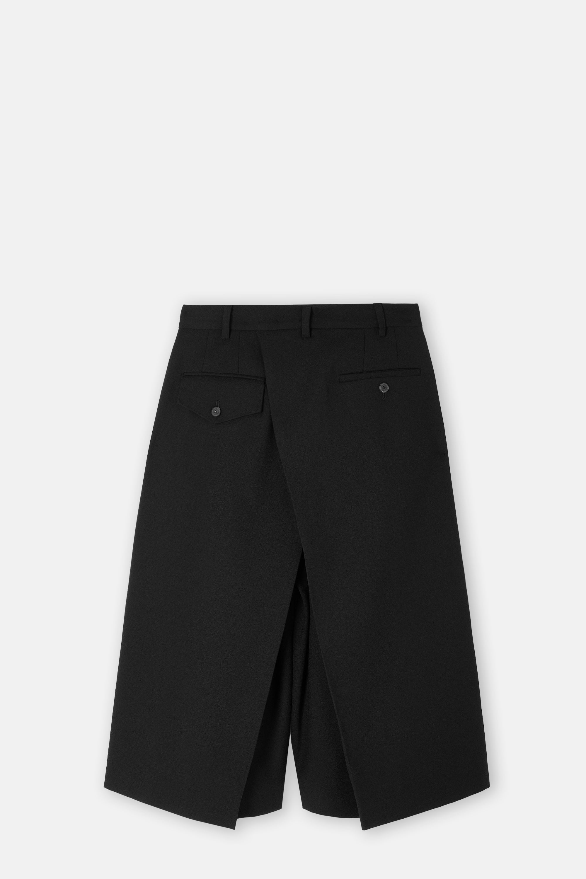 Medium Black Hakama Pants Matte & Shiny