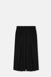 Long Black Hakama Pants Matte & Shiny