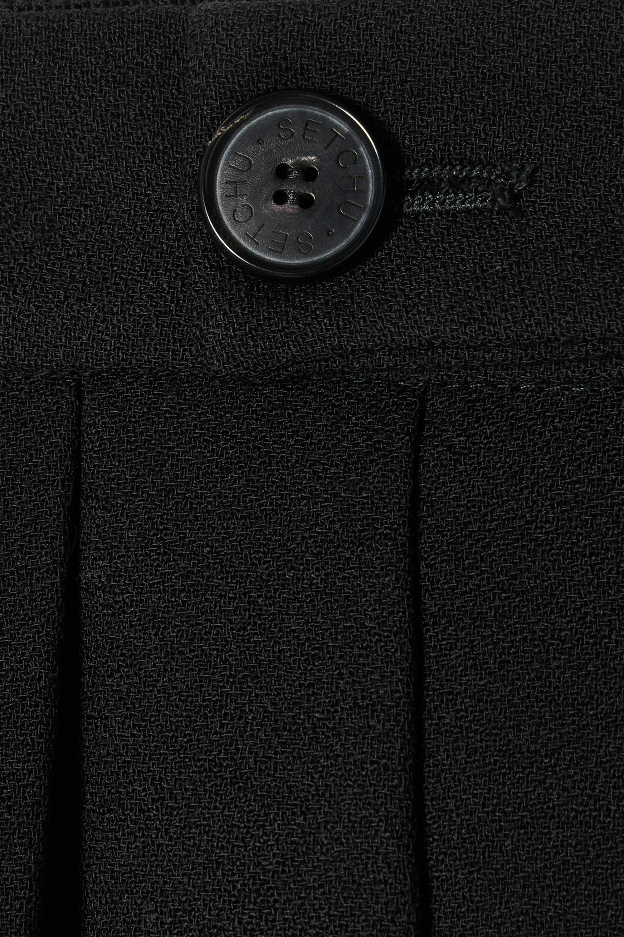 Long Black Hakama Pants Matte & Shiny
