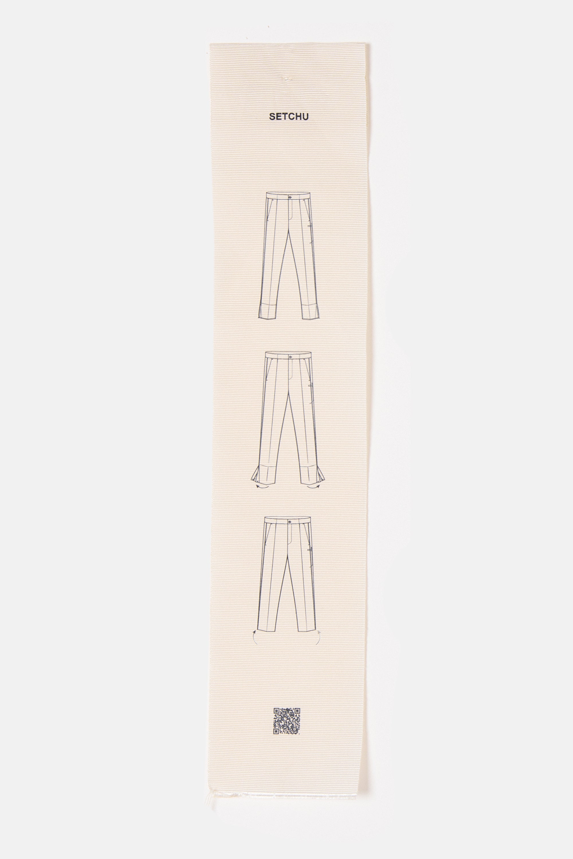 Beige Origami Pants