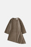 Melange Vichy Asymmetric Hem Top