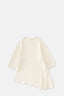 Chalk Vichy Asymmetric Hem Top
