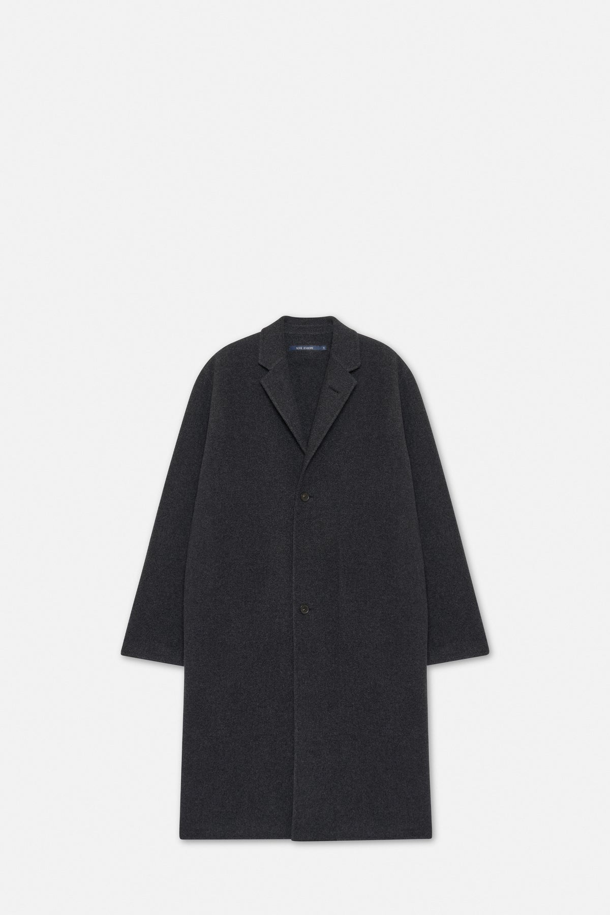 Carbon Melange Long Jacket