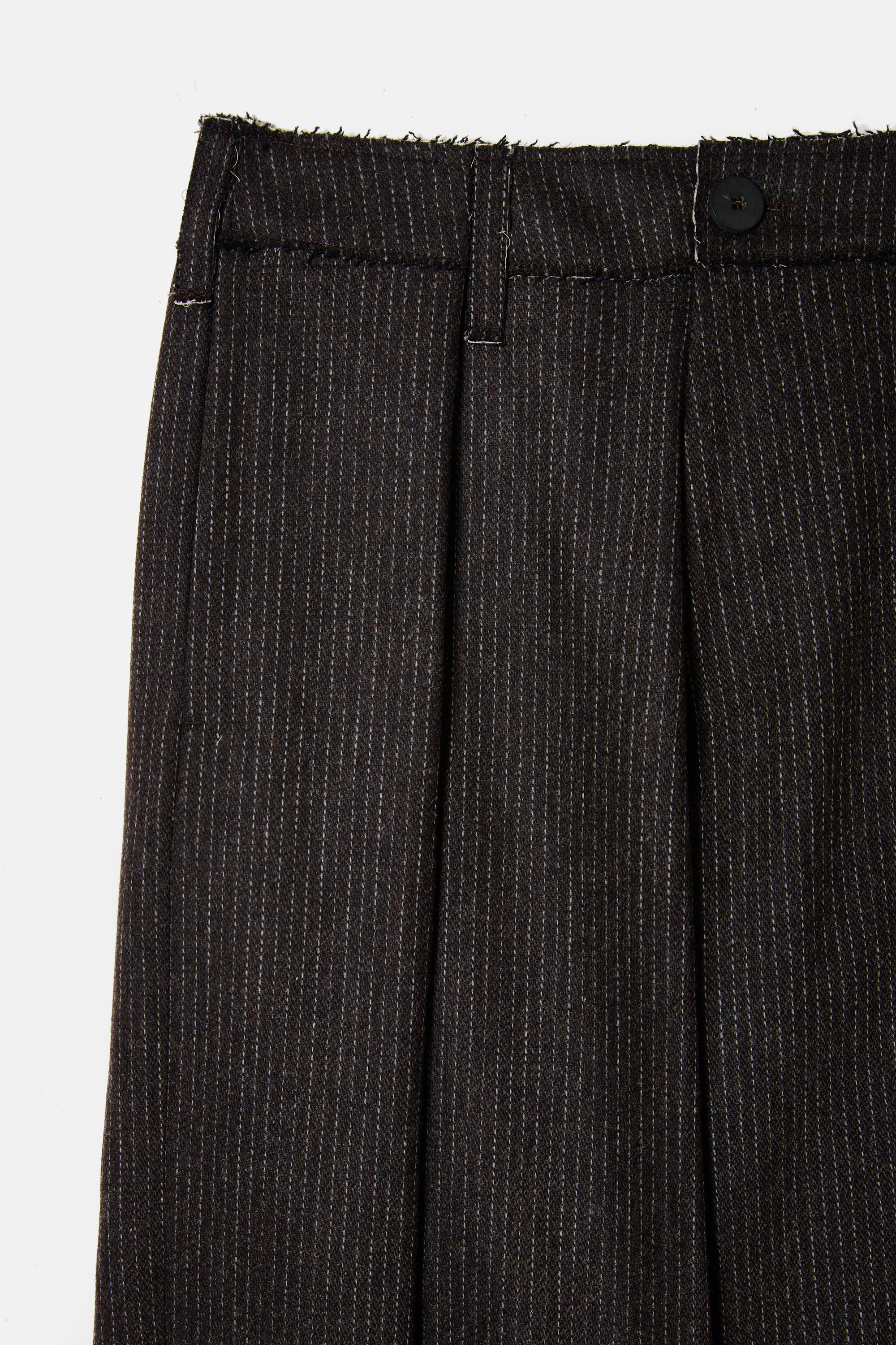 Kassel Trousers Cacao Pinstripe