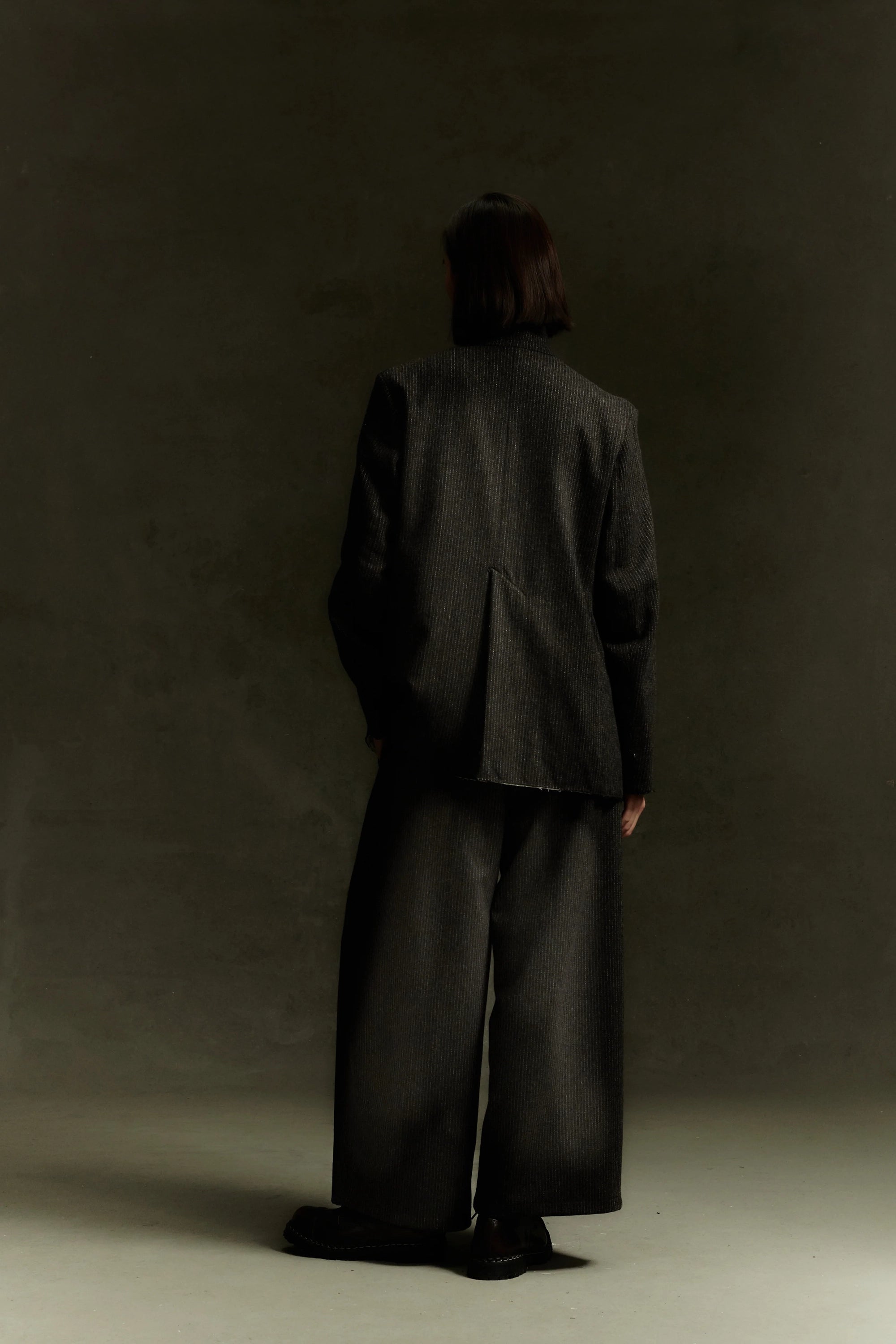 Kassel Trousers Cacao Pinstripe