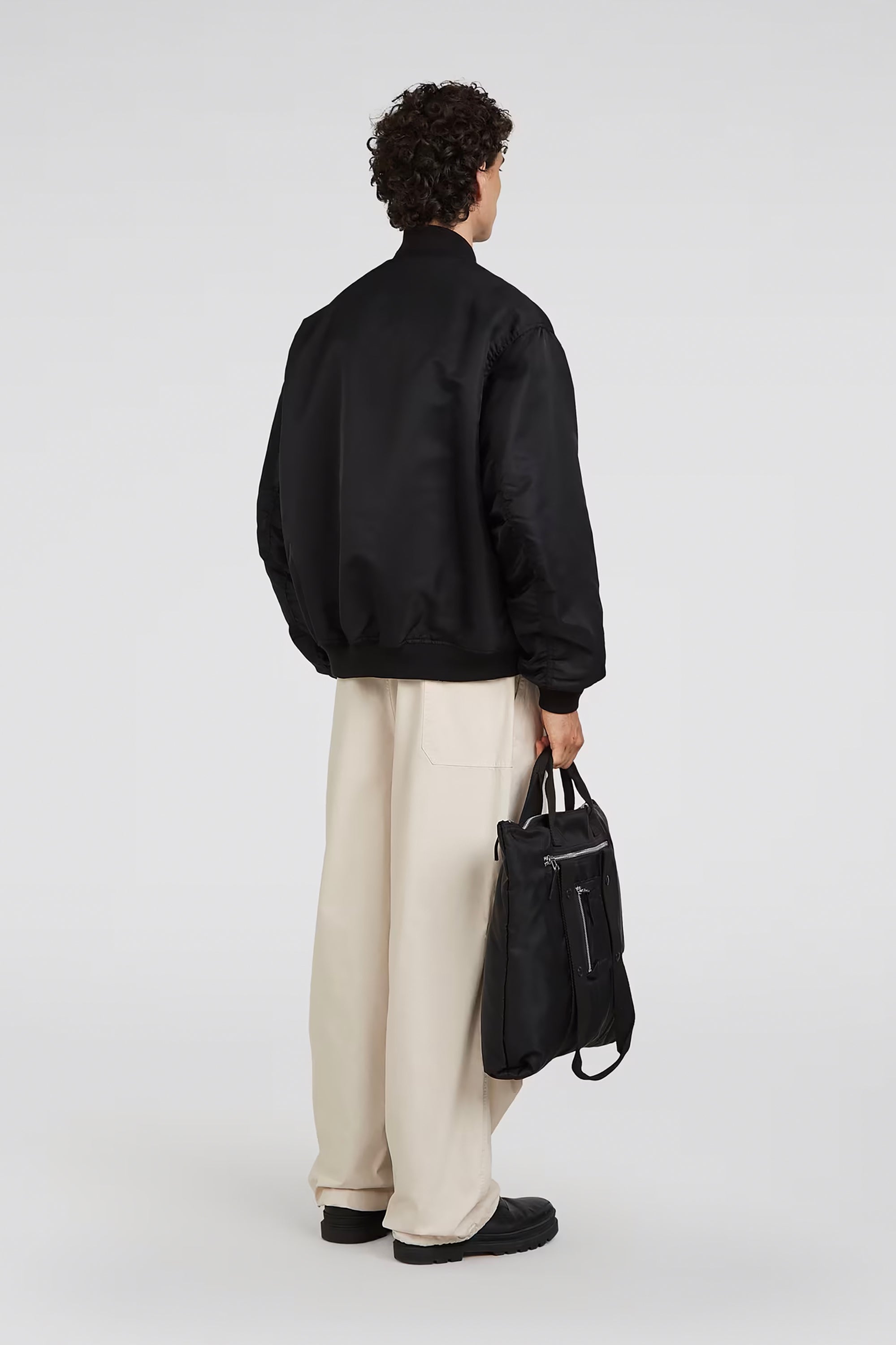 Black Flight Bomber Jacket