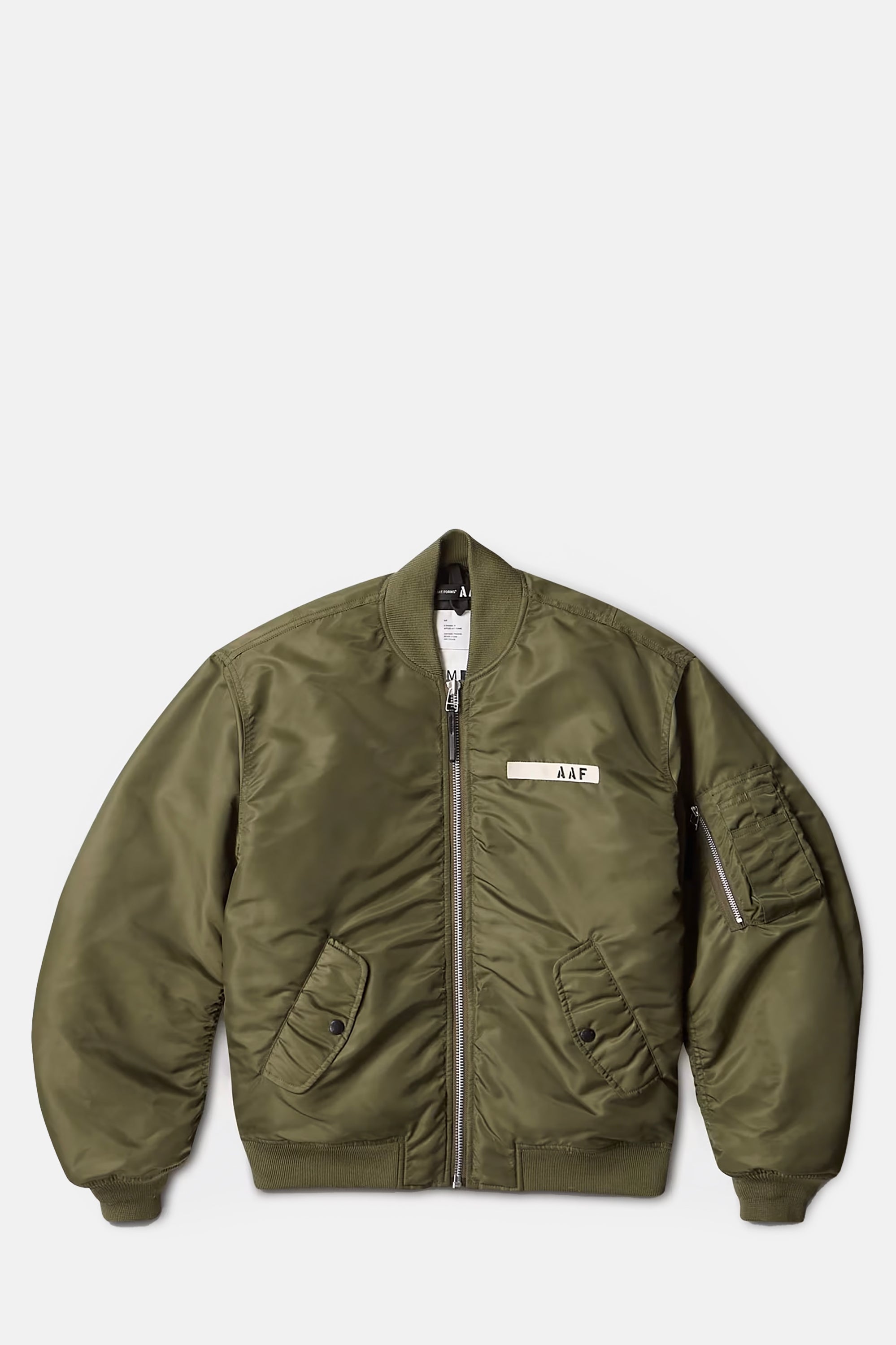 Dark Khaki Flight Bomber Jacket