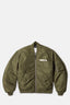 Dark Khaki Flight Bomber Jacket
