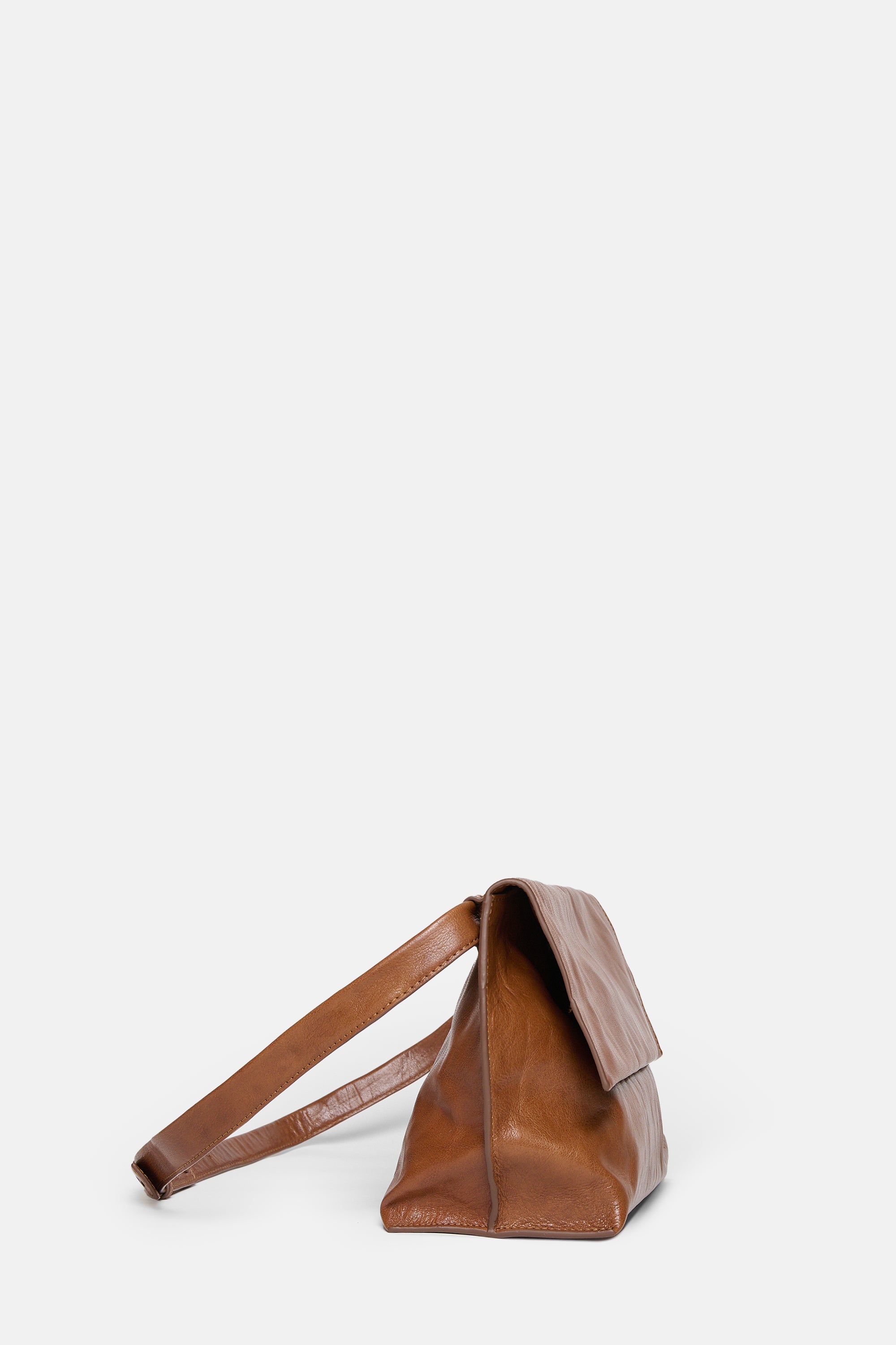 Cognac C Bag Tumbled