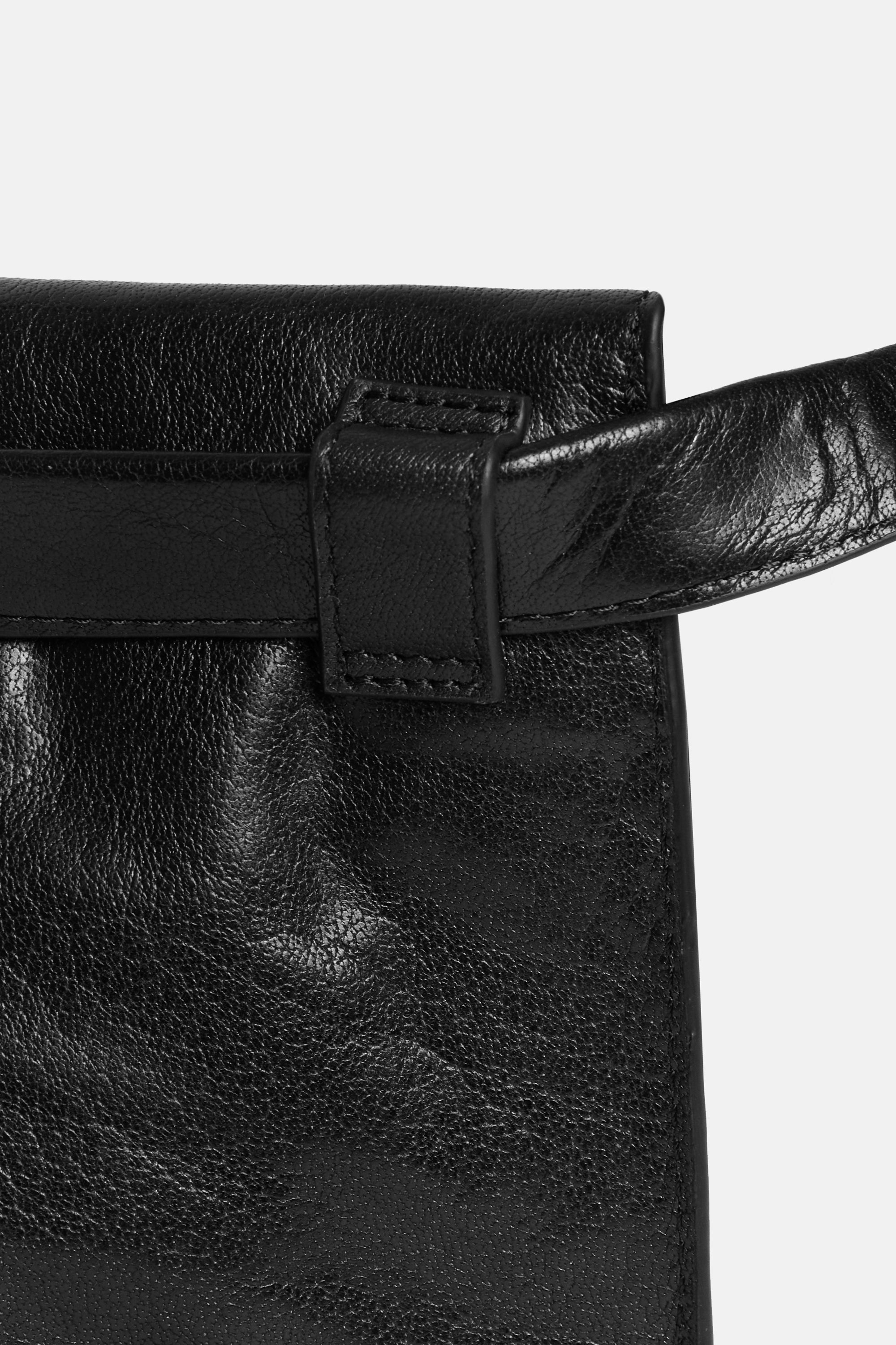 Black C Bag Tumbled