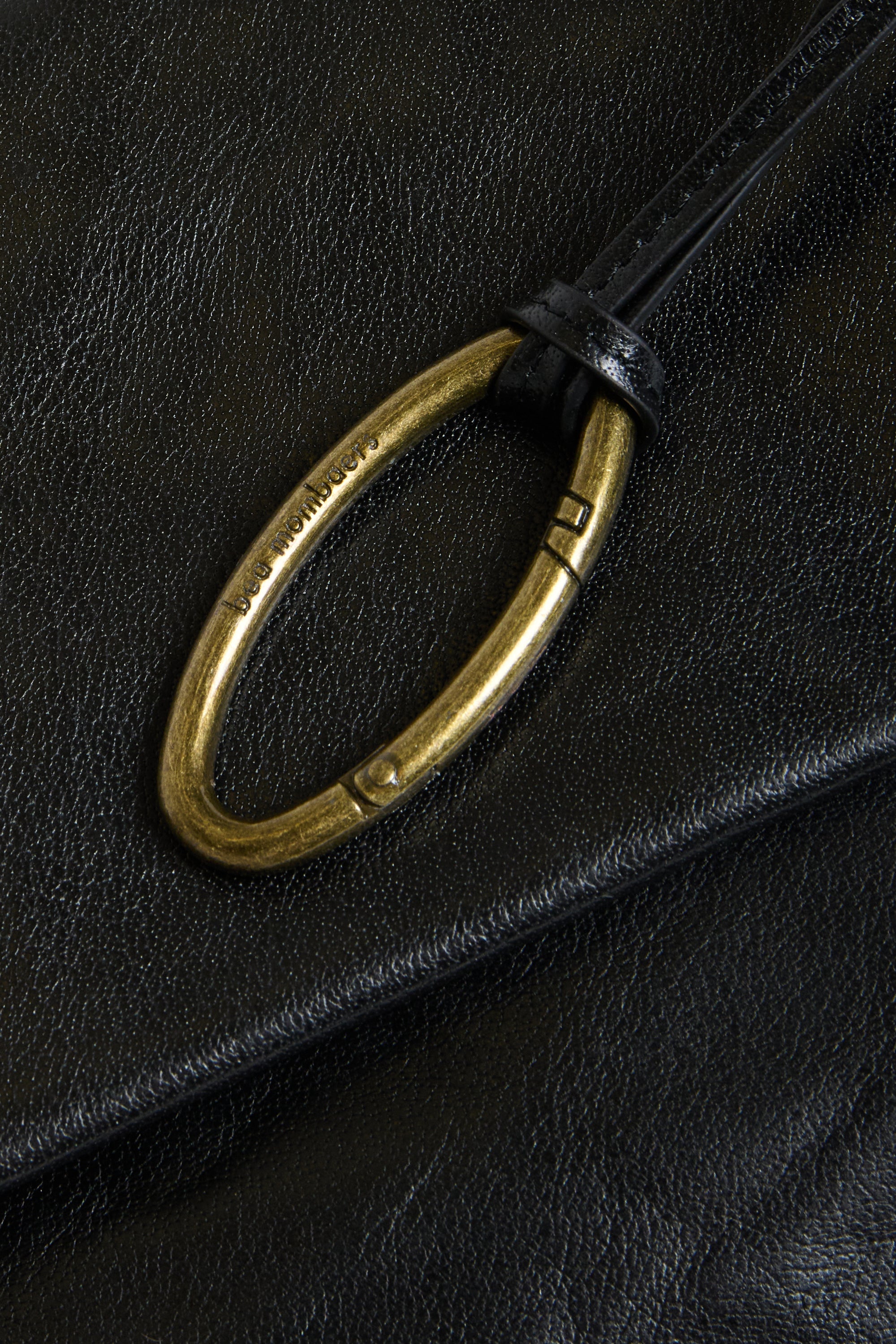 Black C Bag Tumbled