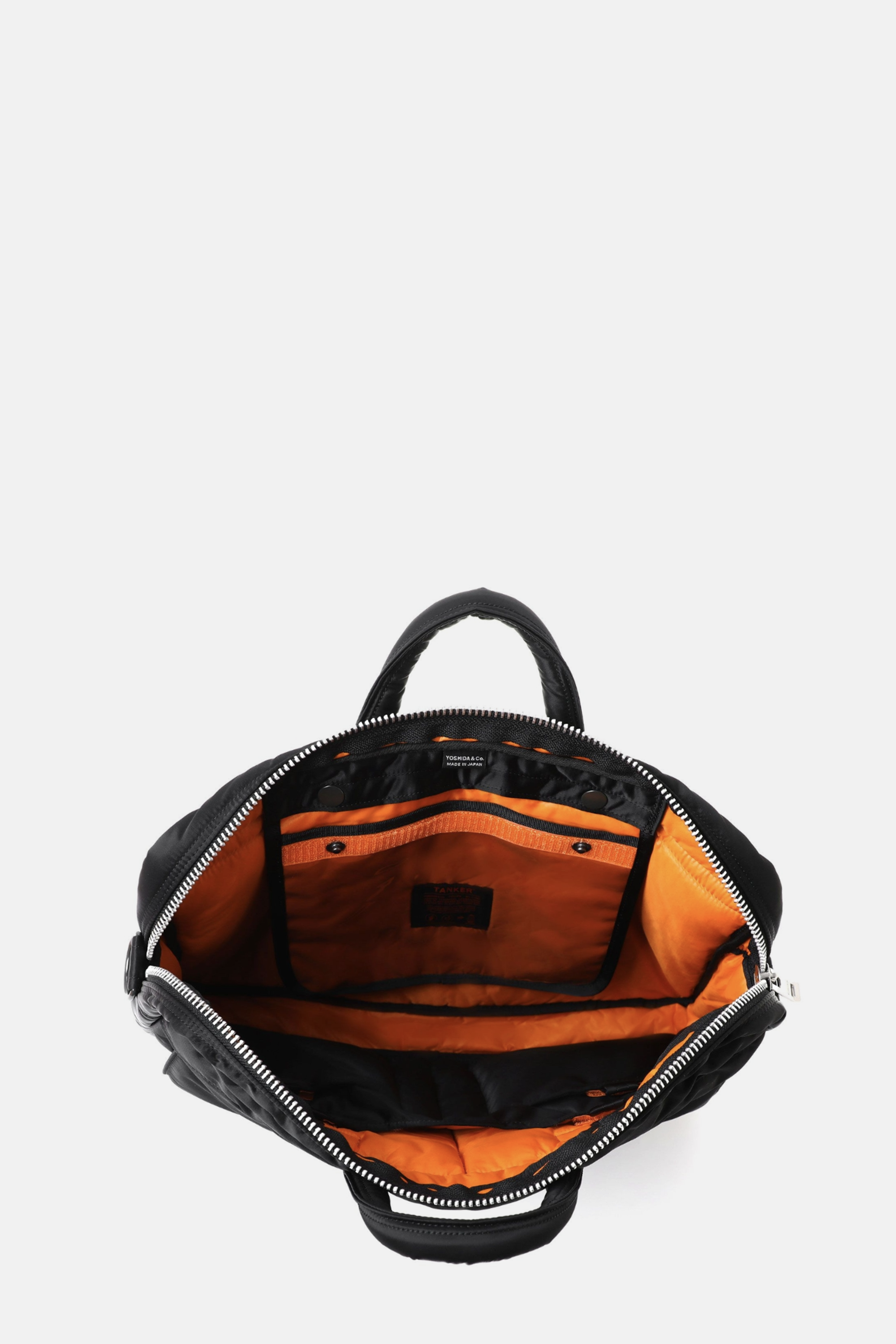 Black Tanker 2Way Document Bag