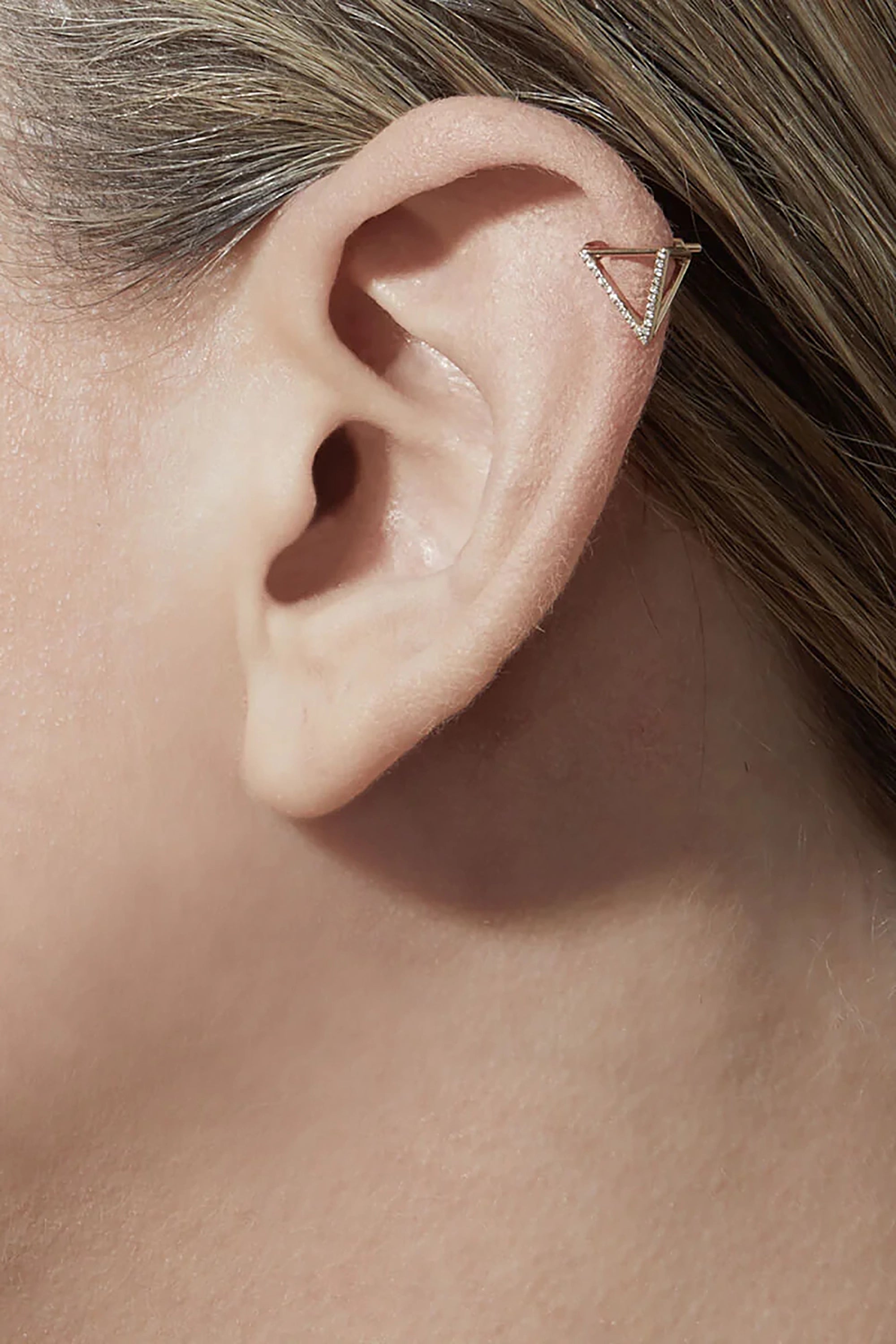 Diamond Triangle Earring 10