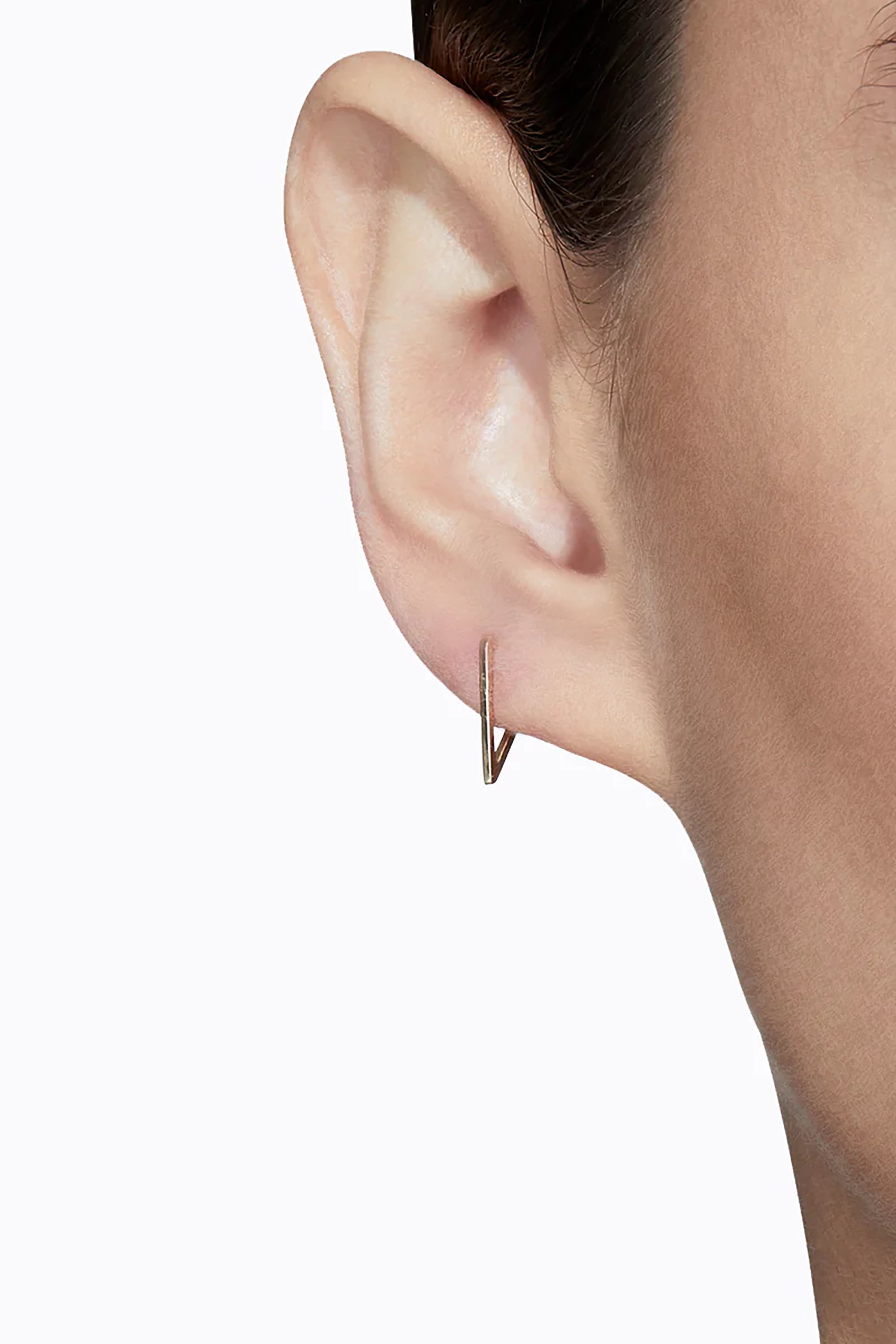 Gold Form Earring 10(03)