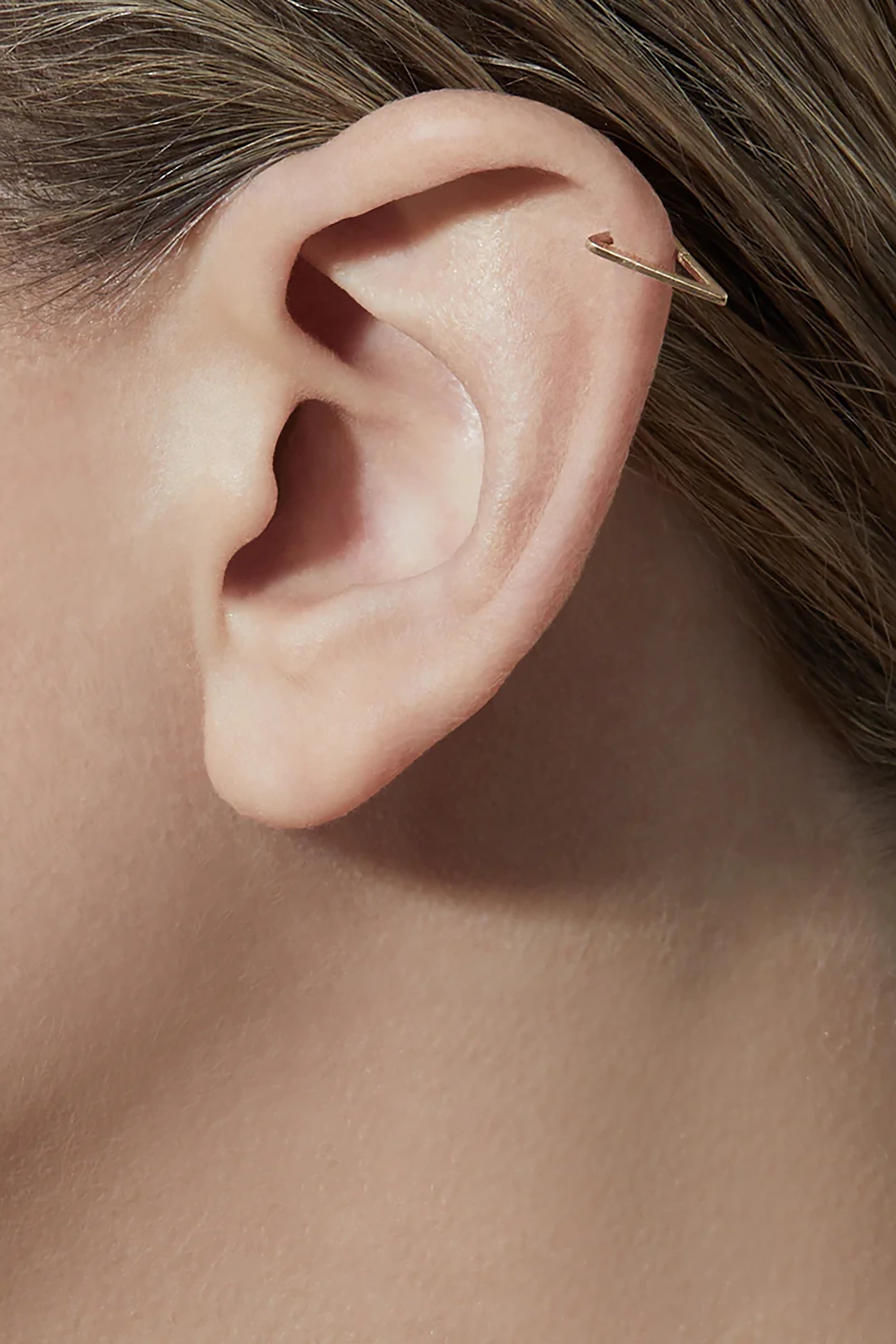 Gold Form Earring 10(03)