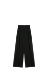 Wool Bustier Wide Pants