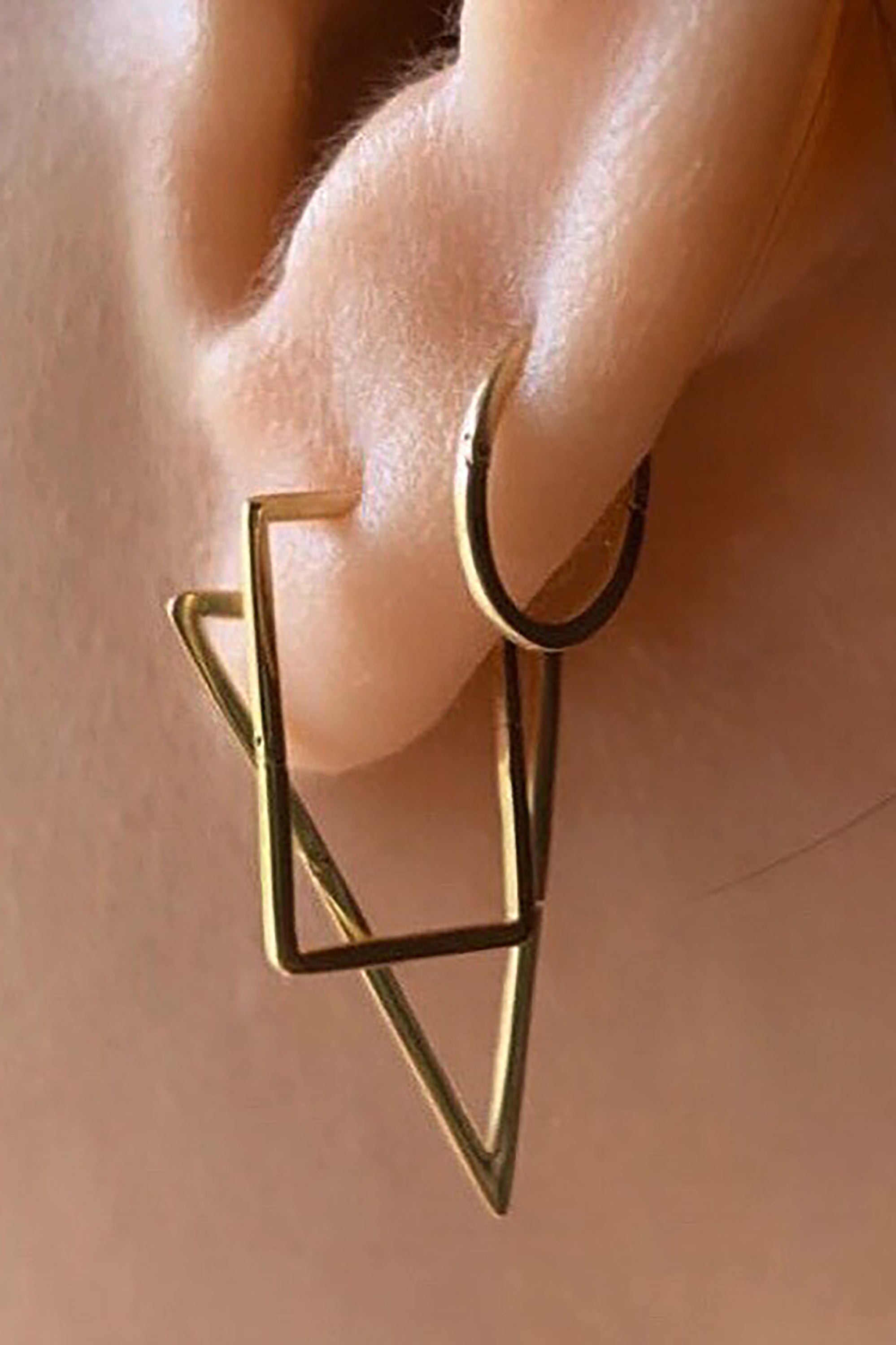 Gold Form Earring 20(03)