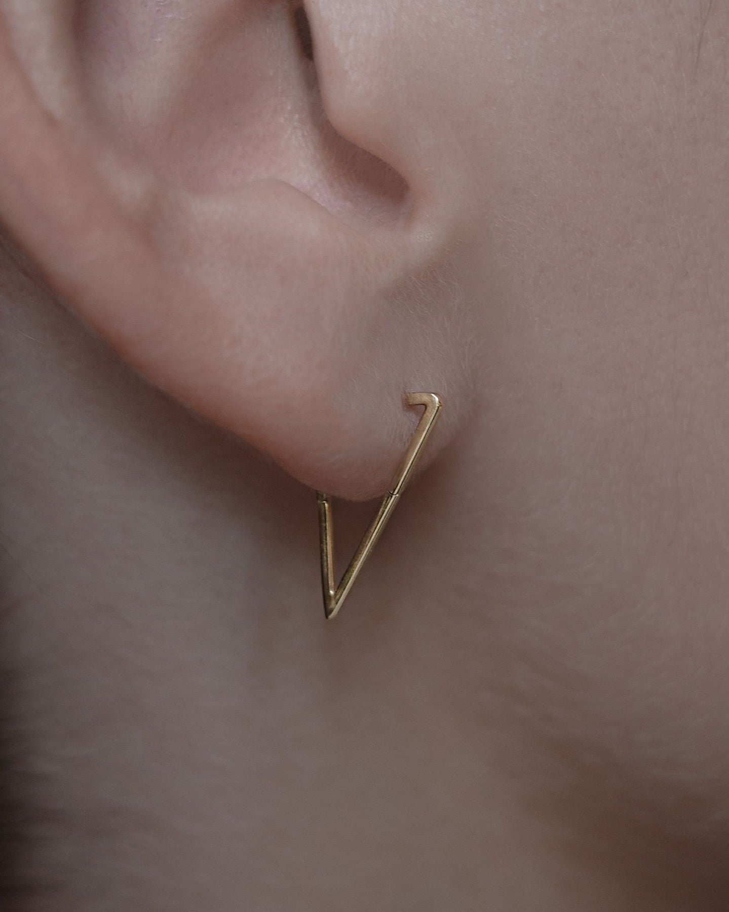 Gold Form Earring 15(03)