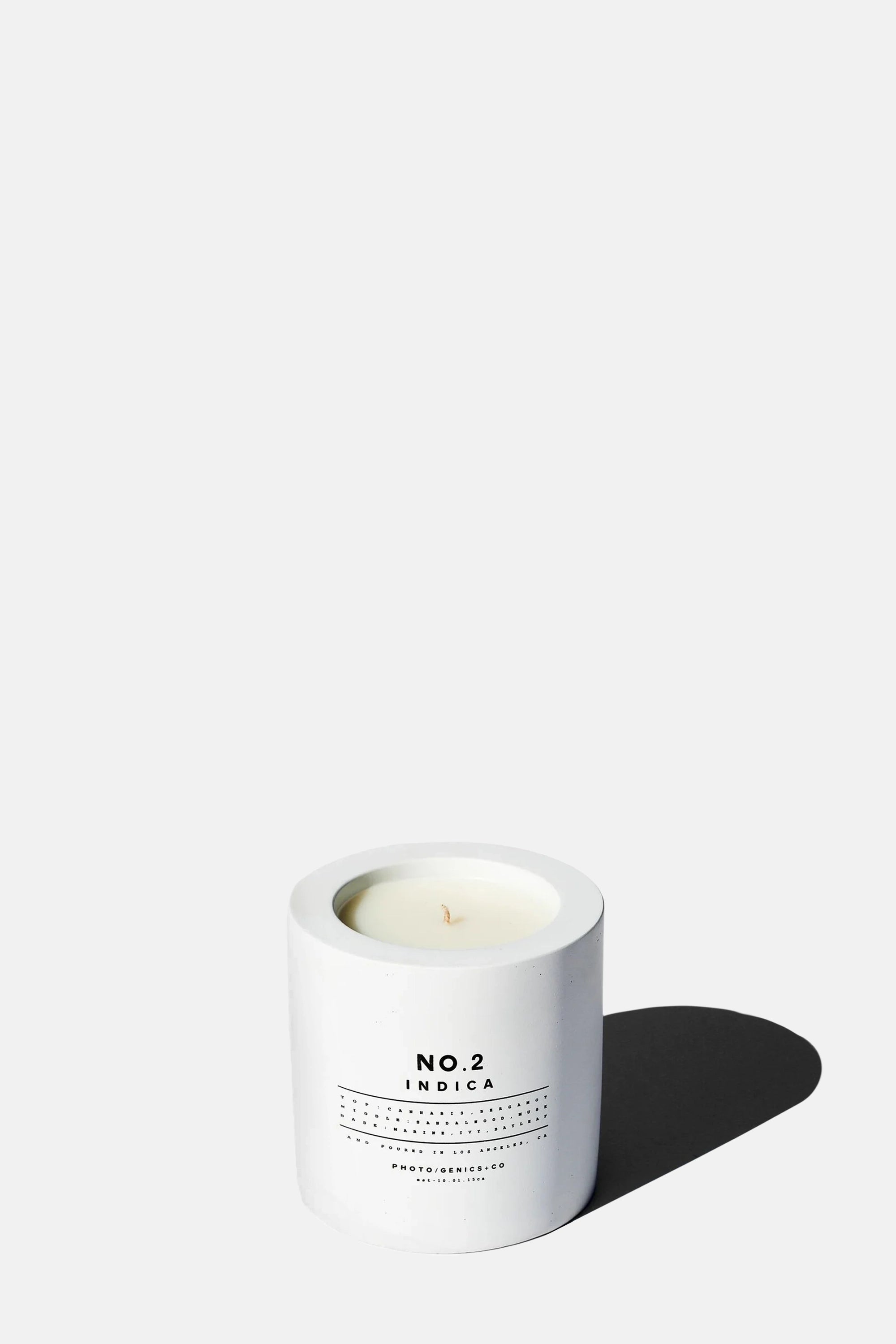 Indica Concrete Candles