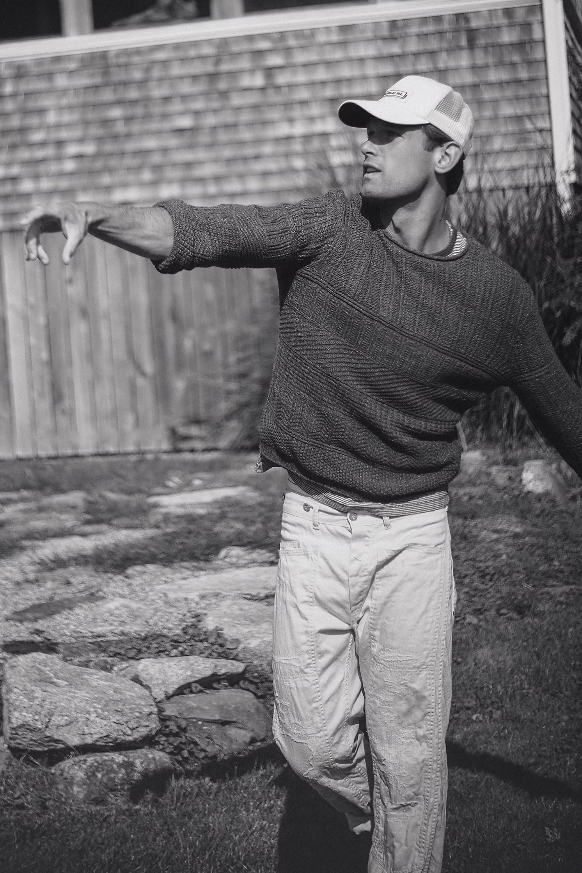 Cotton-Linen Rollneck Jumper