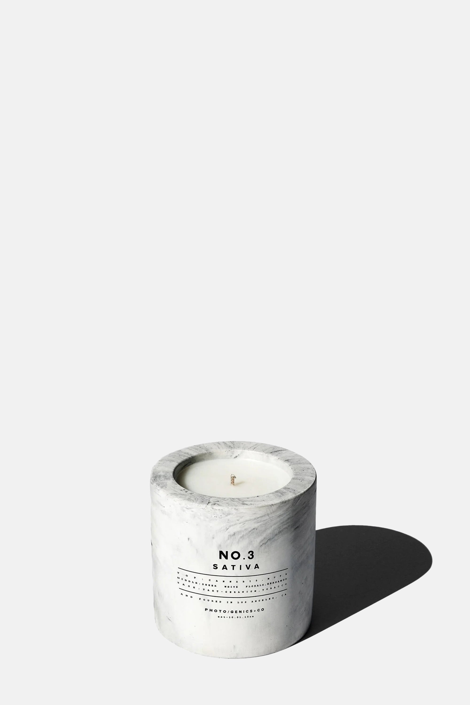 Sativa Concrete Candles