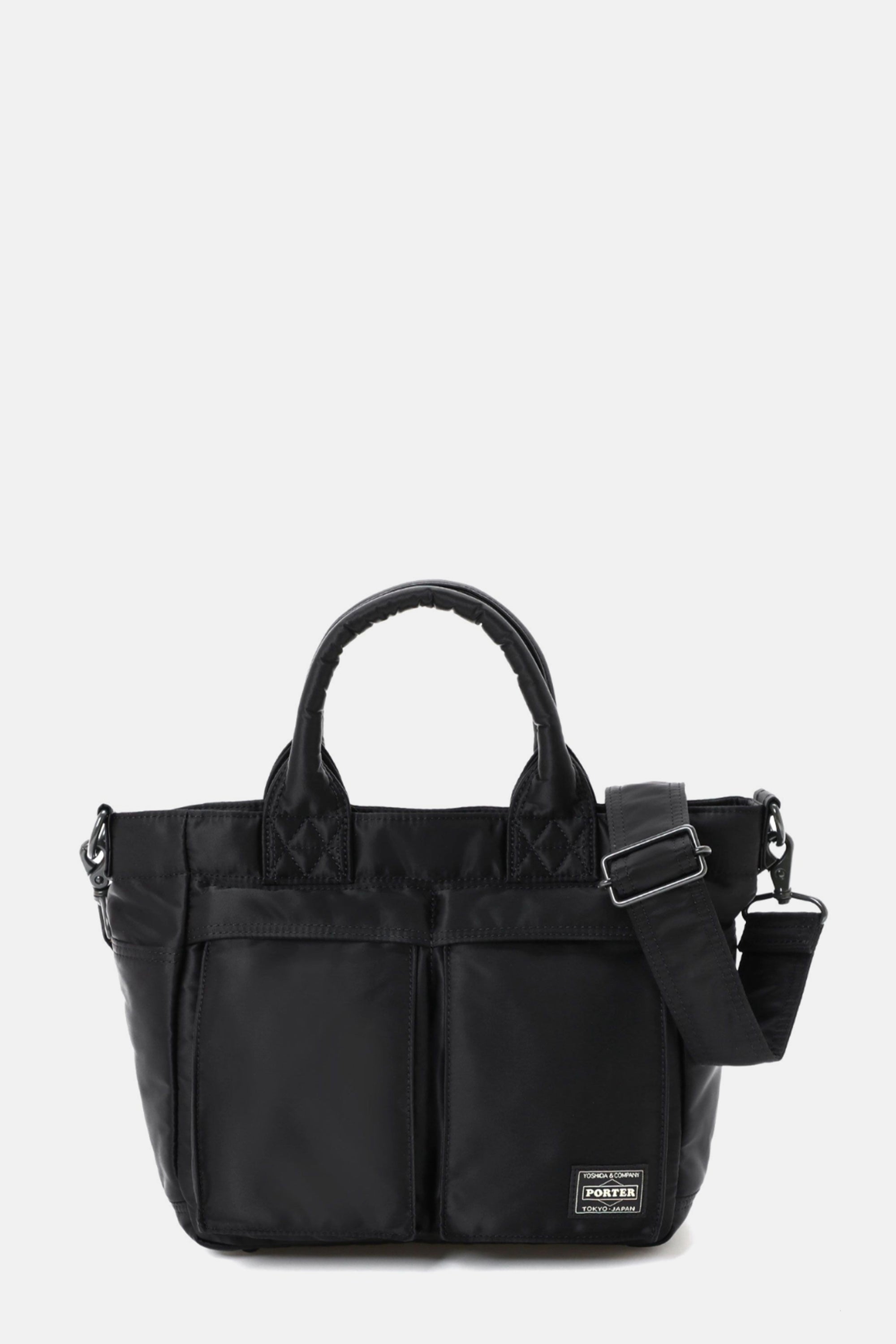 Black Tanker Tote Bag