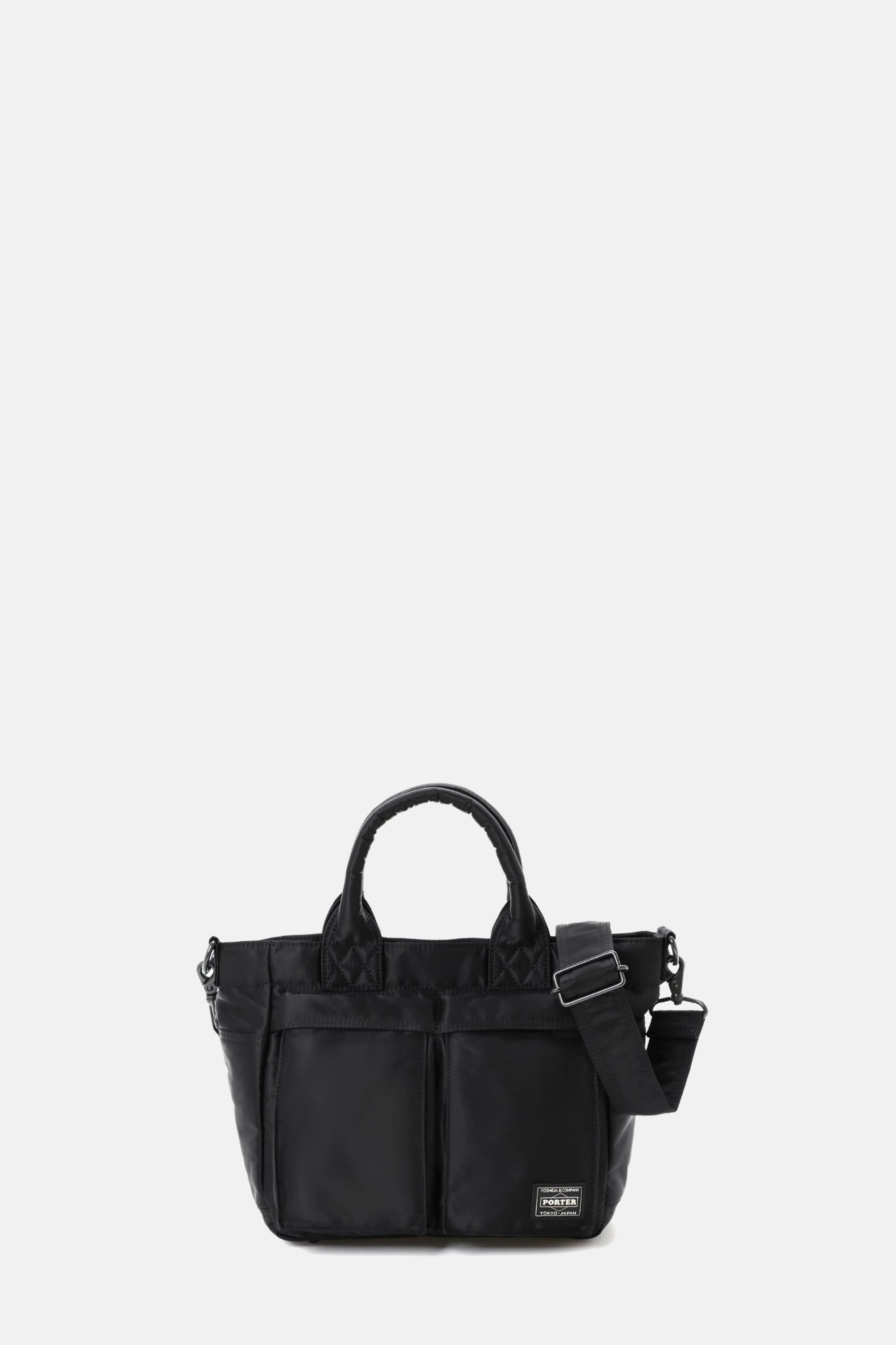 Black Tanker Tote Bag