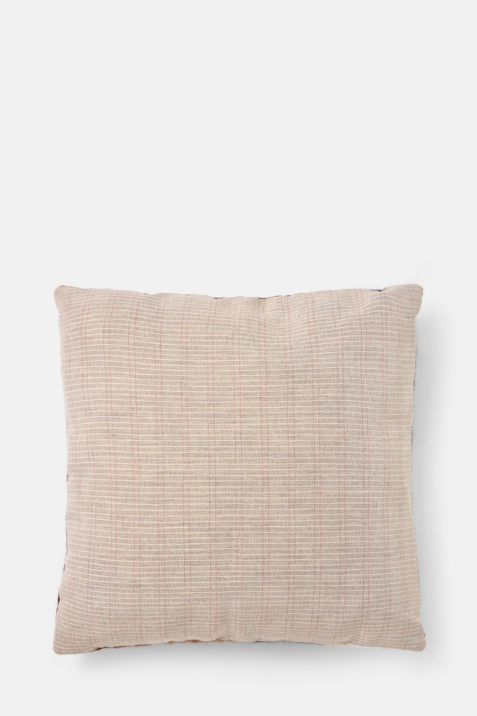 Light Chocolate Square Patchwork Pillowcase