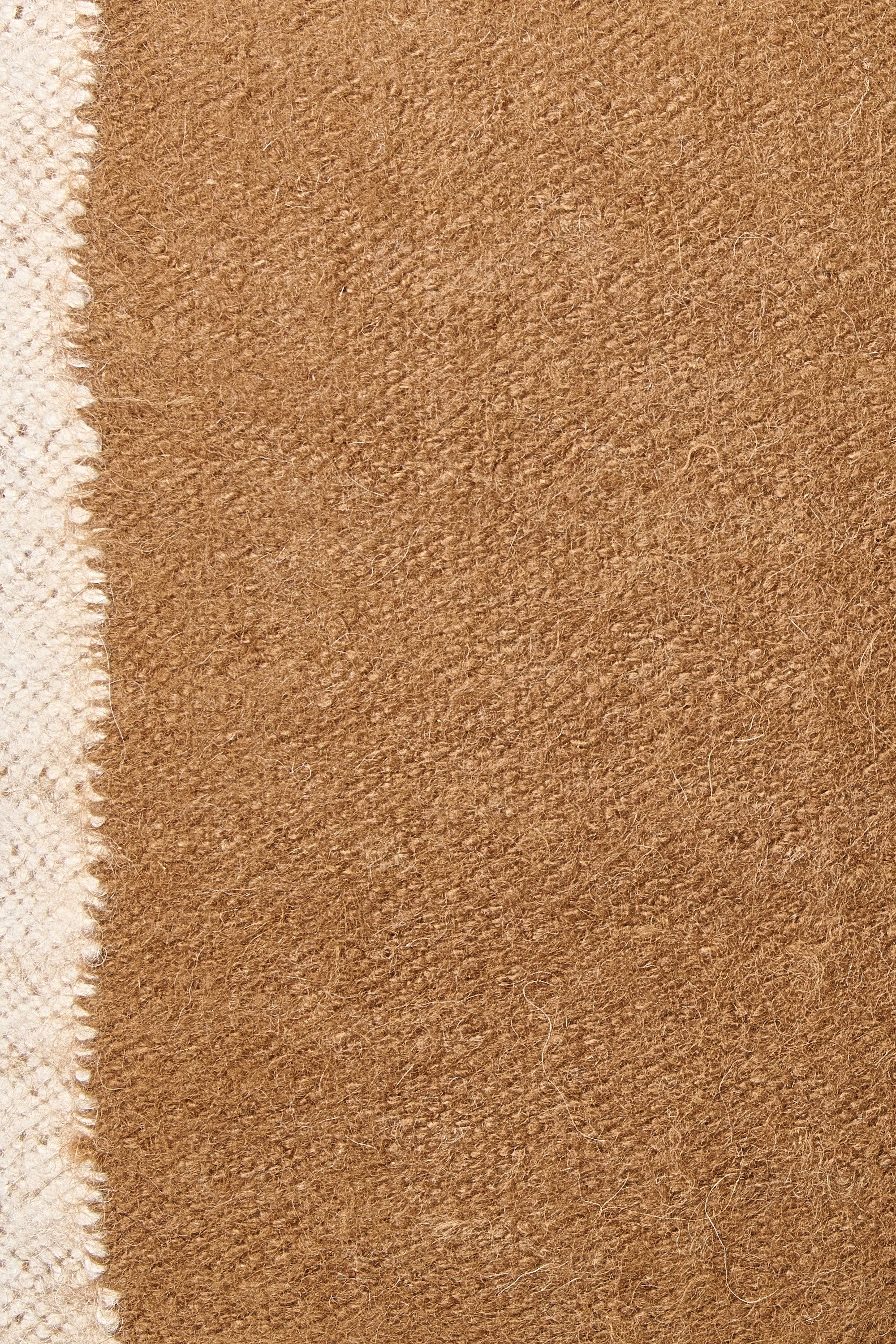 Camel White Square Pillowcase