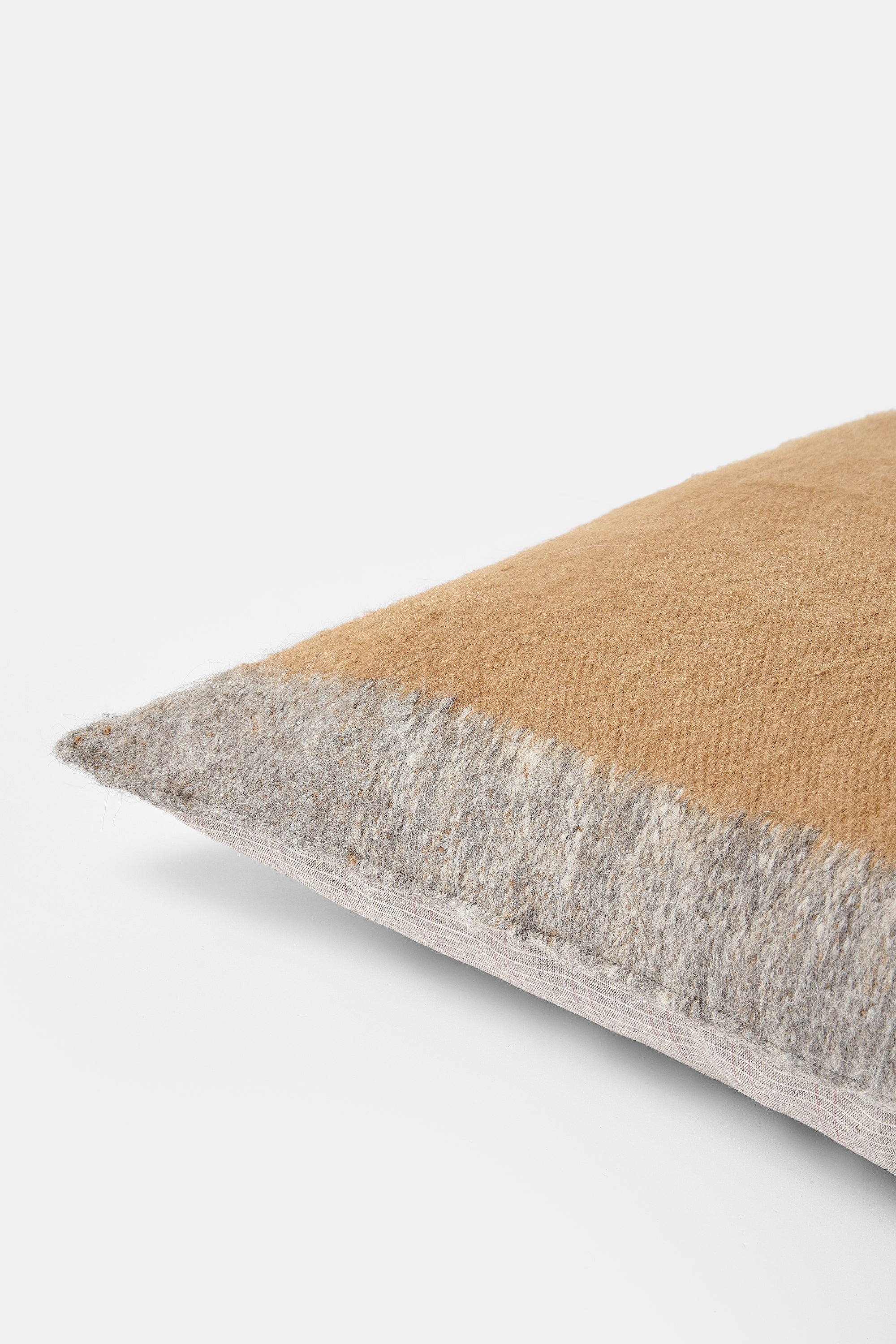 Camel Grey Stitched Pillowcase