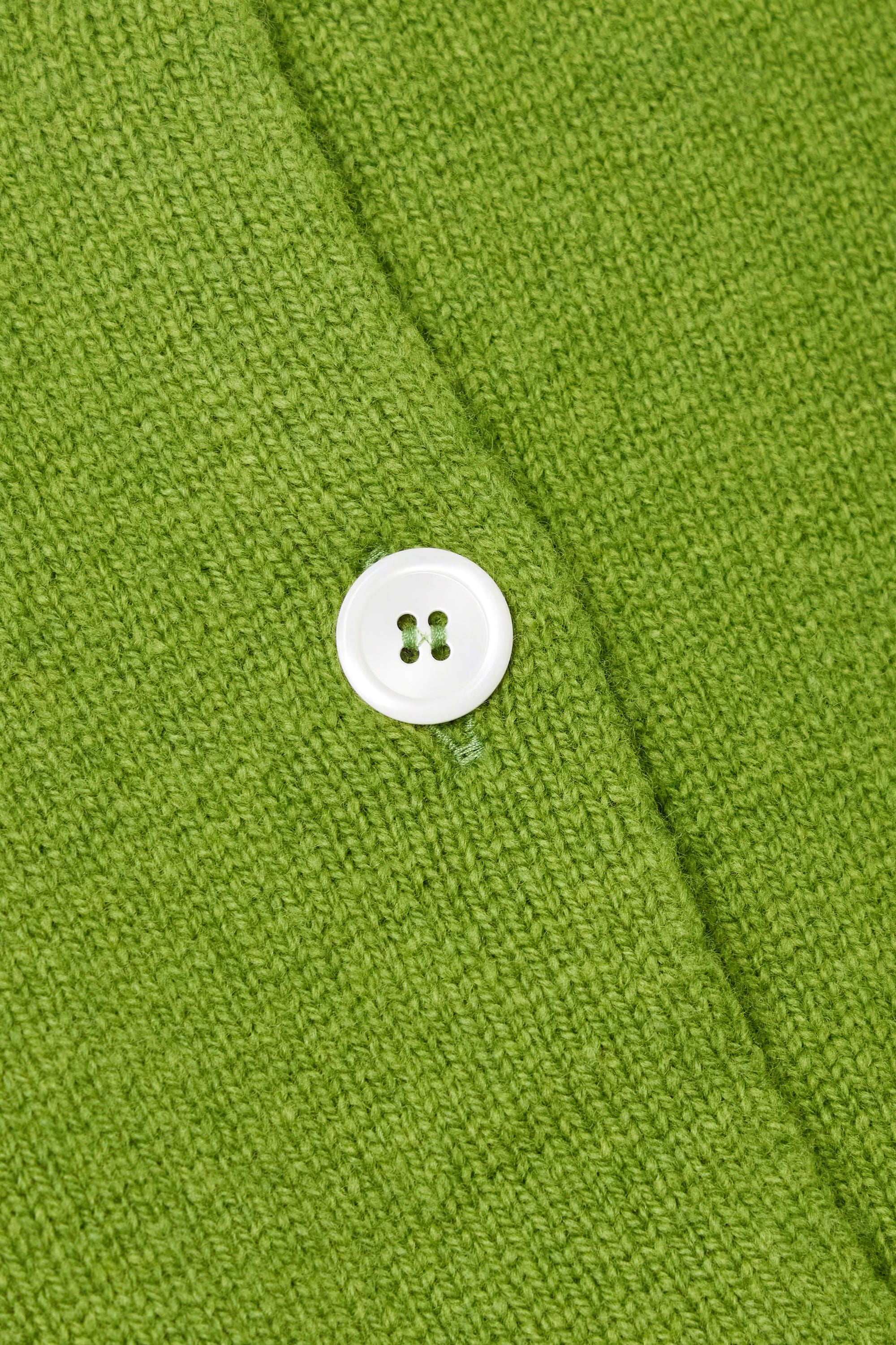 Green Ada Crewneck Cardigan