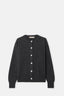Dark Grey Ada Crewneck Cardigan